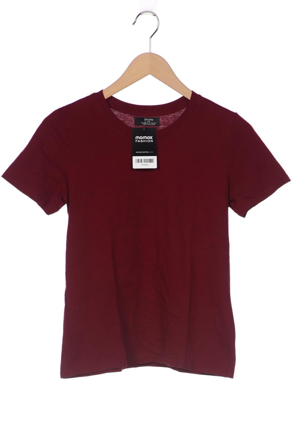 

bershka Damen T-Shirt, bordeaux