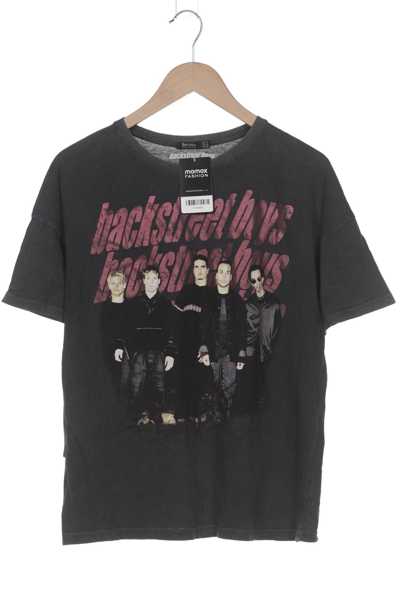 

bershka Damen T-Shirt, grau, Gr. 36