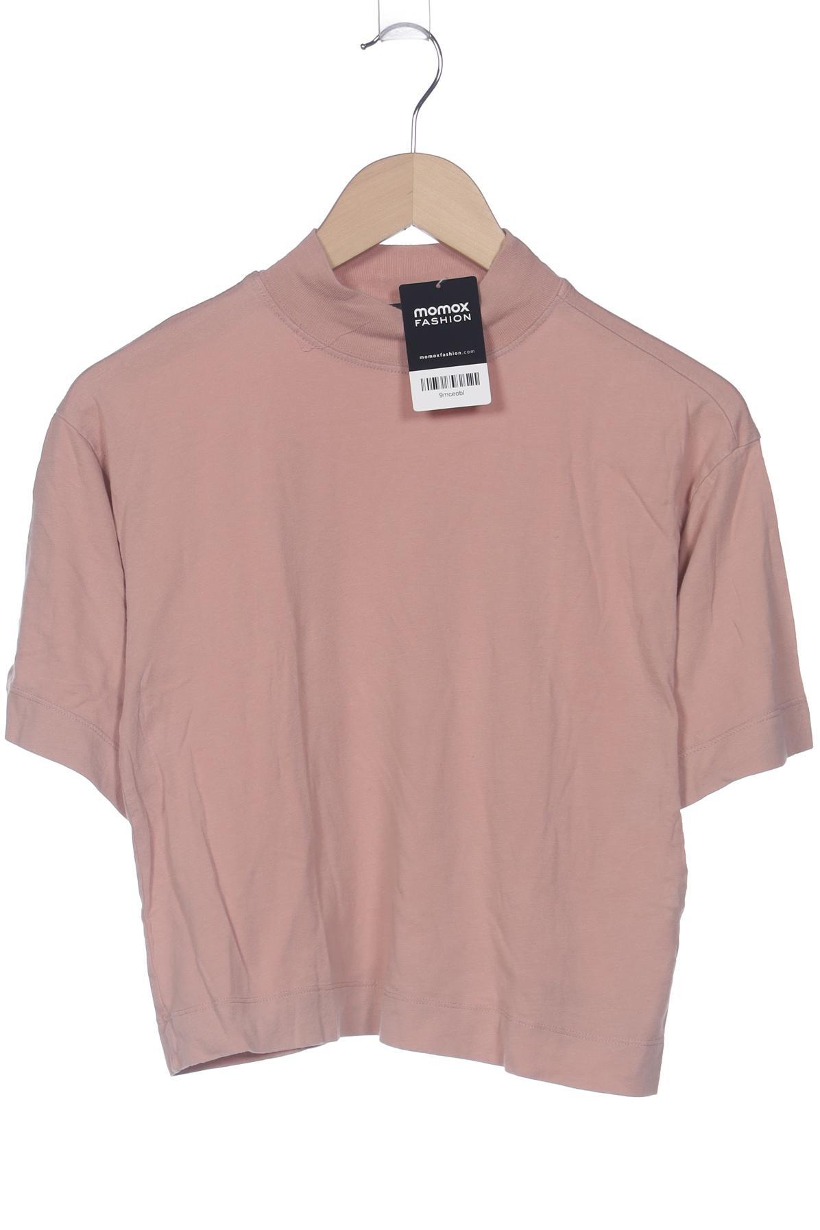 

bershka Damen T-Shirt, pink, Gr. 34