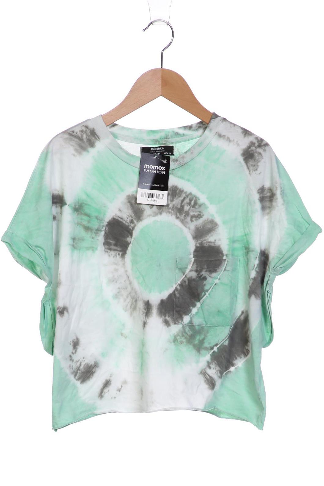 

bershka Damen T-Shirt, hellgrün