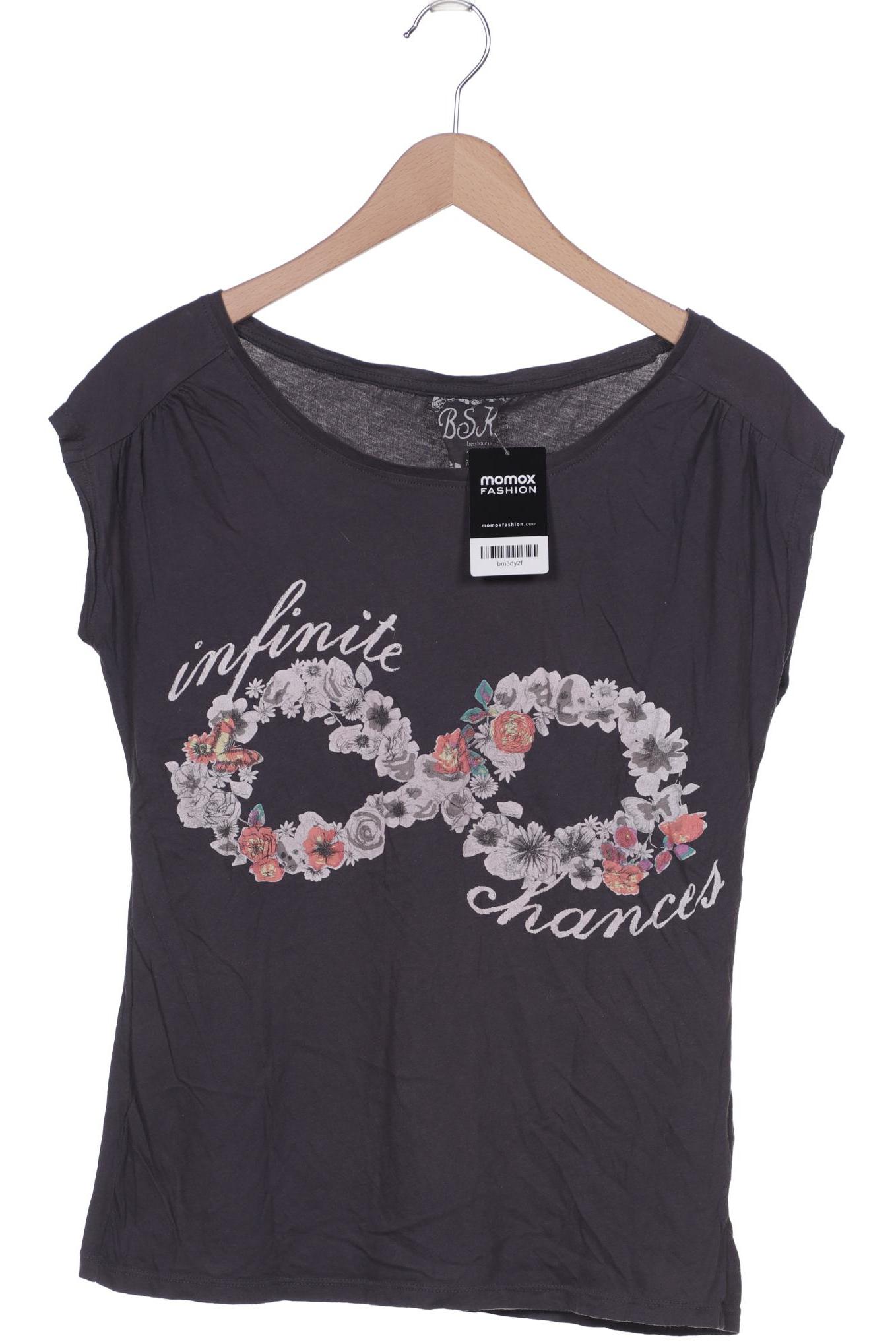 

bershka Damen T-Shirt, grau