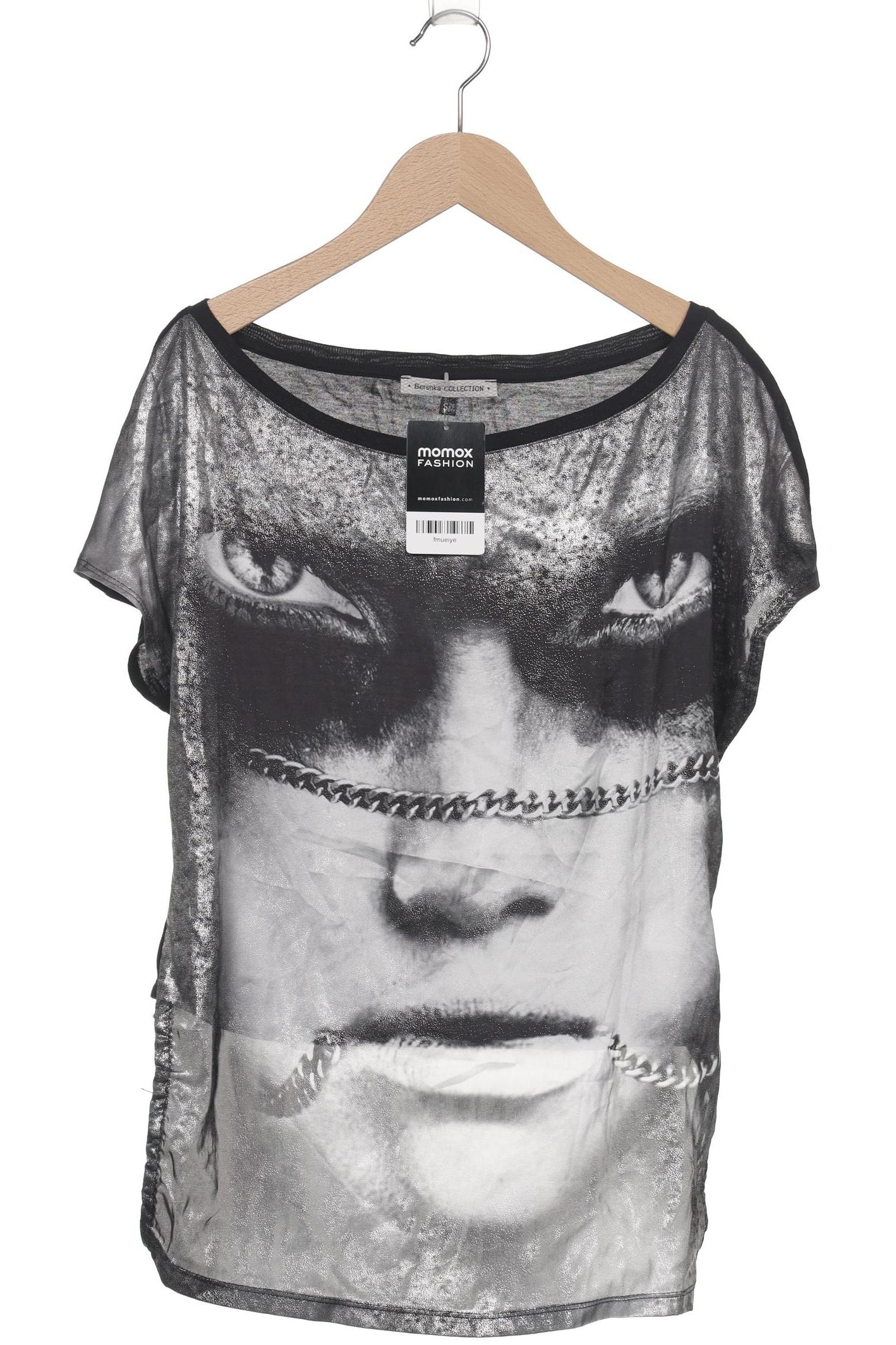 Thumbnail - bershka Damen T-Shirt, mehrfarbig, Gr. 36
