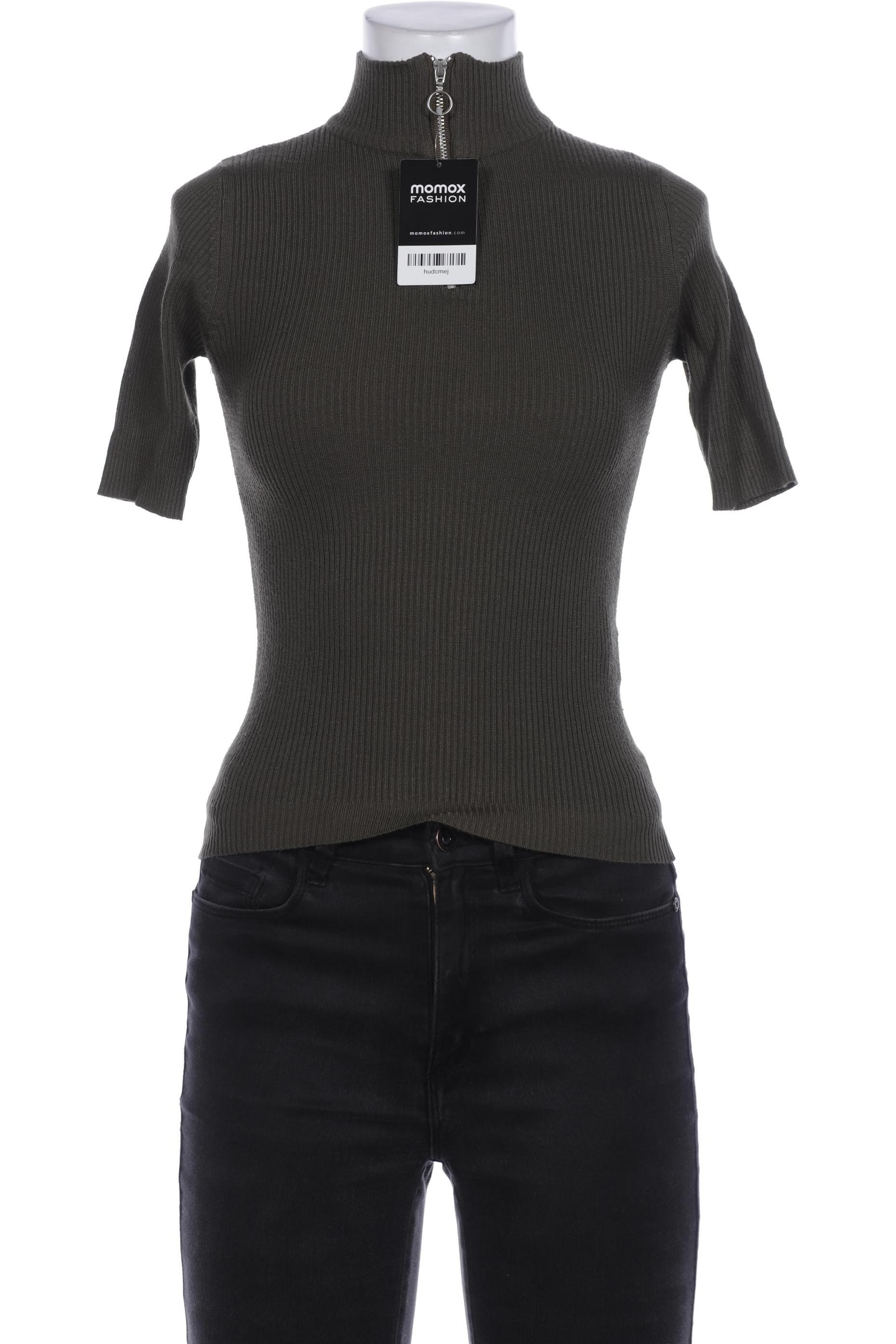 

bershka Damen T-Shirt, grün, Gr. 36