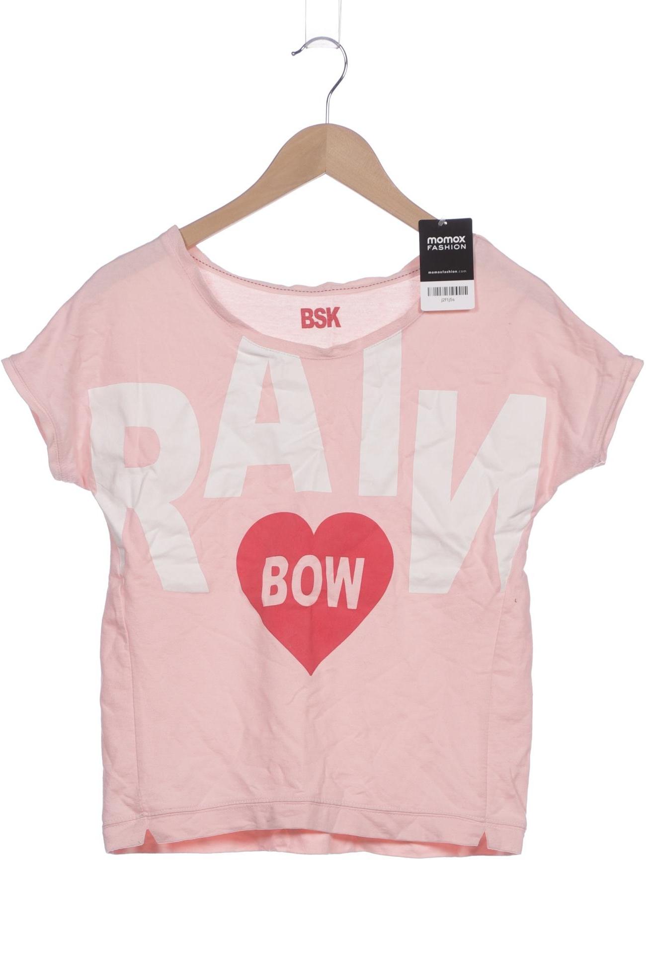 

bershka Damen T-Shirt, pink, Gr. 36