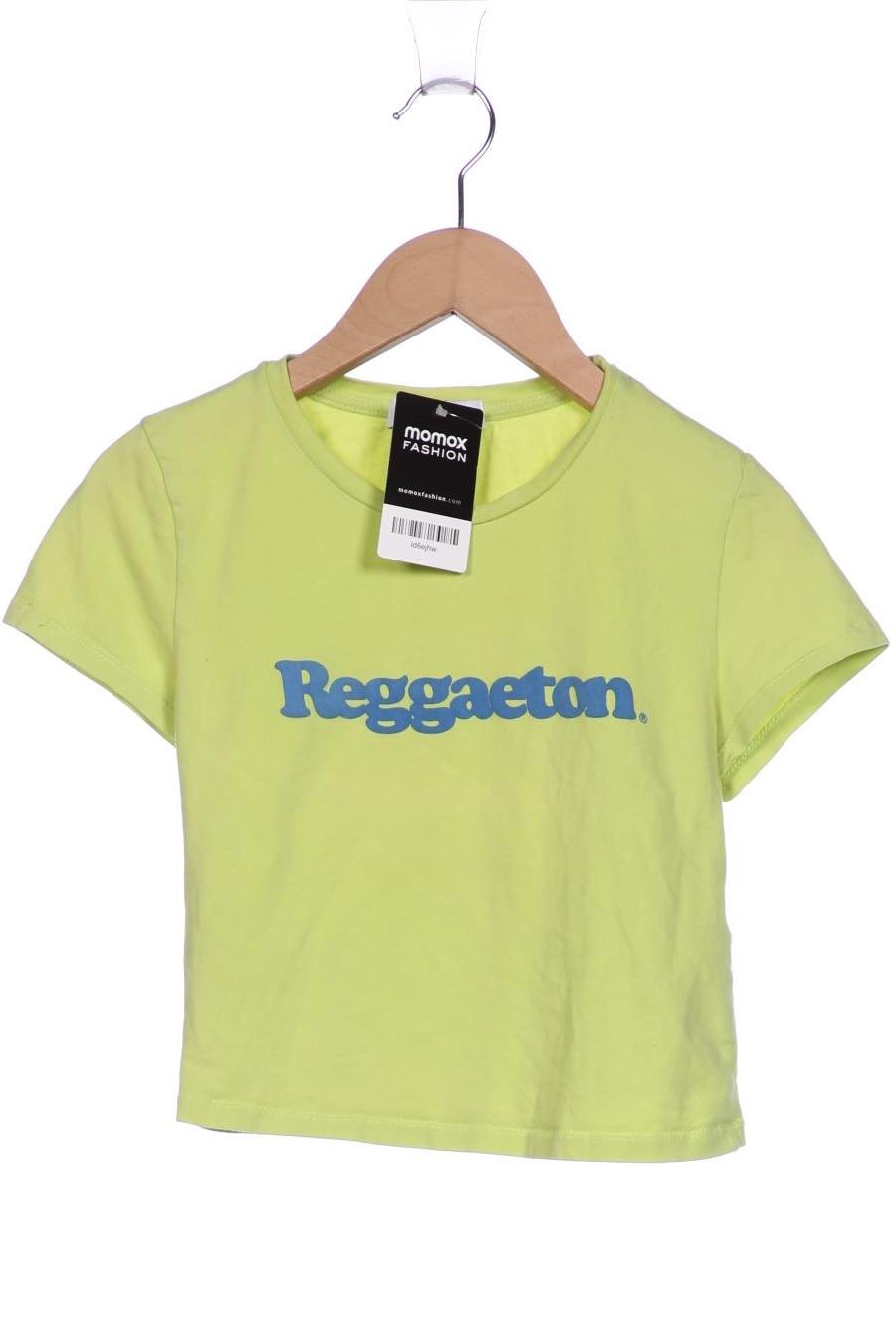 

bershka Damen T-Shirt, grün, Gr. 38
