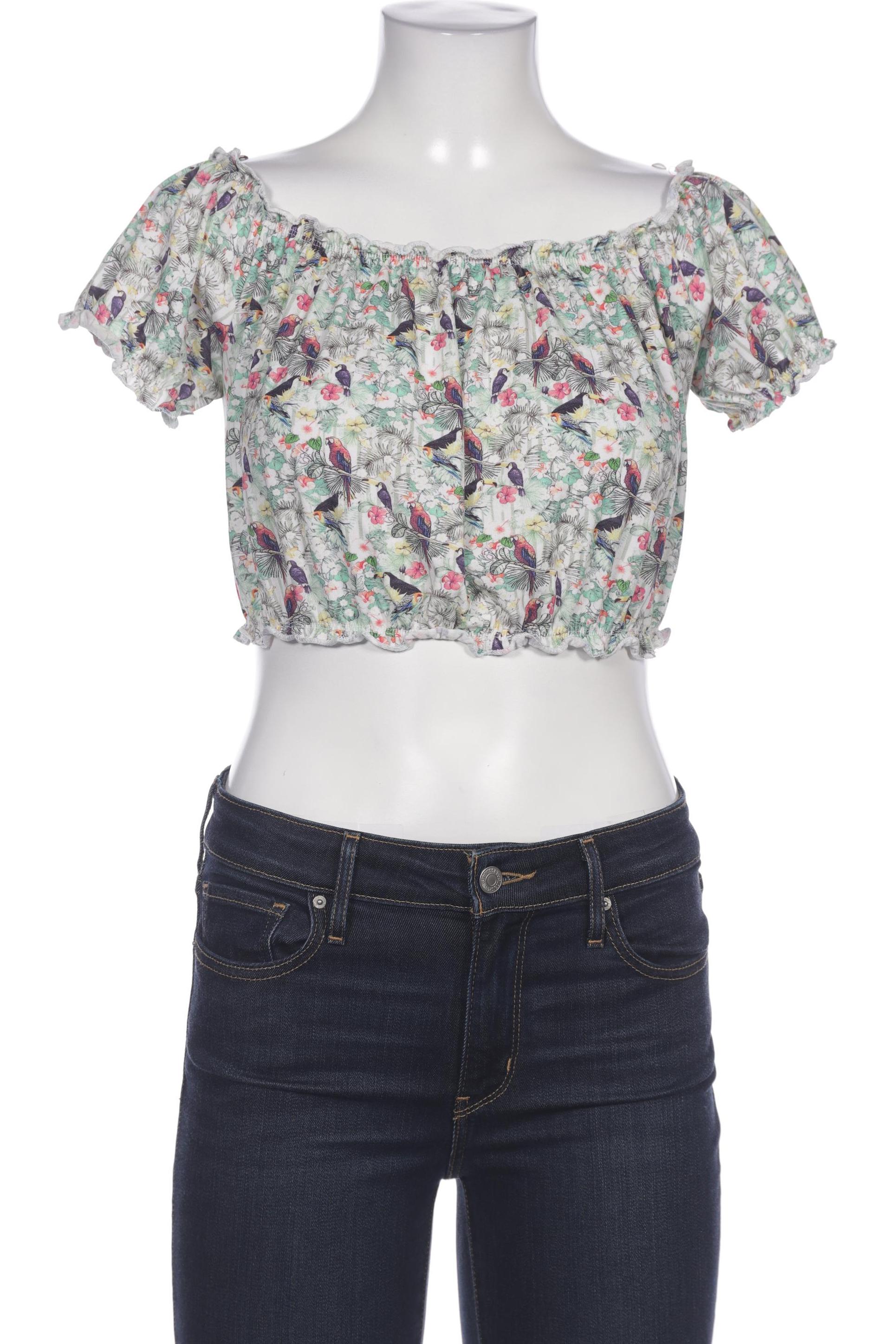 

bershka Damen T-Shirt, mehrfarbig, Gr. 38