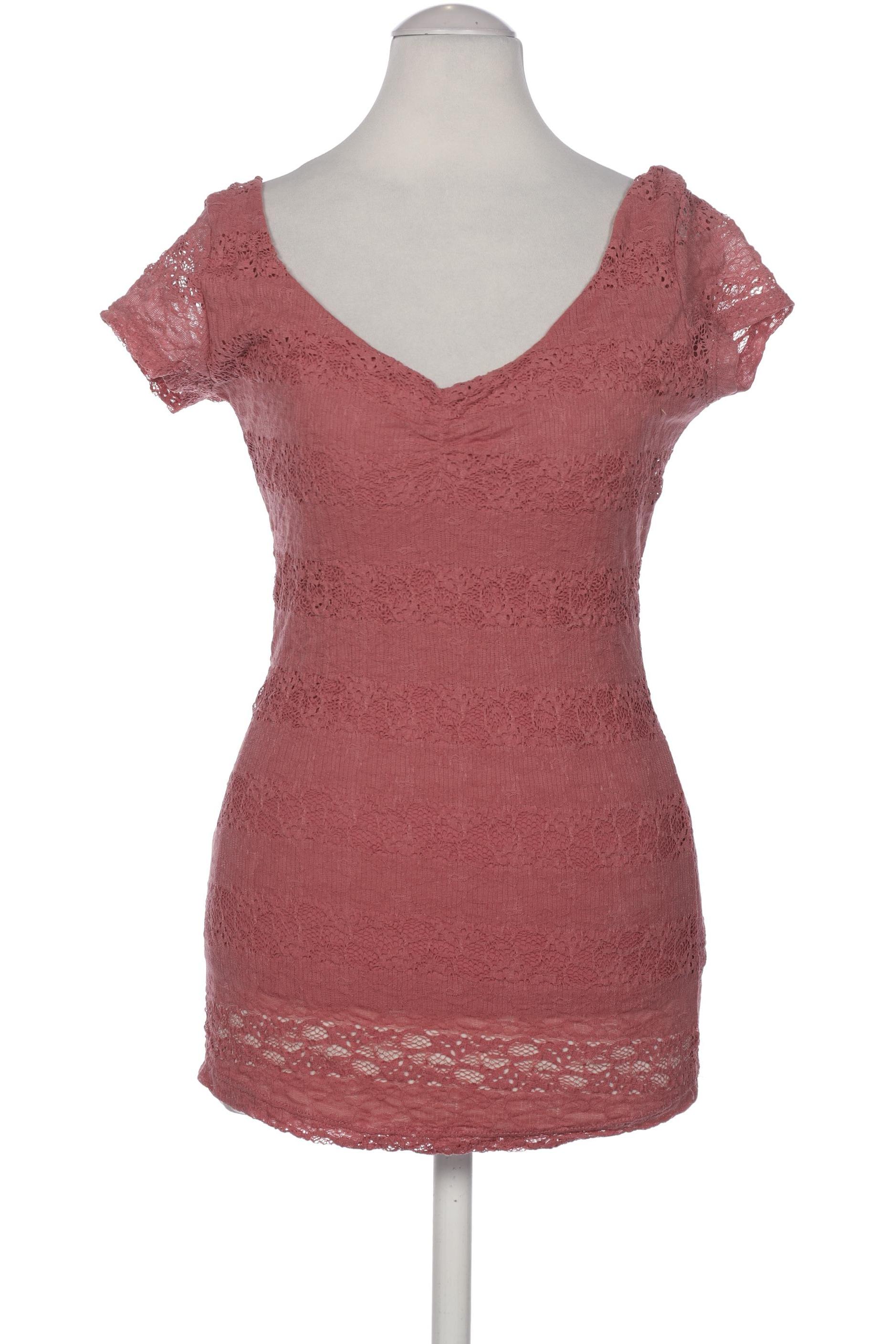 

bershka Damen T-Shirt, pink, Gr. 38