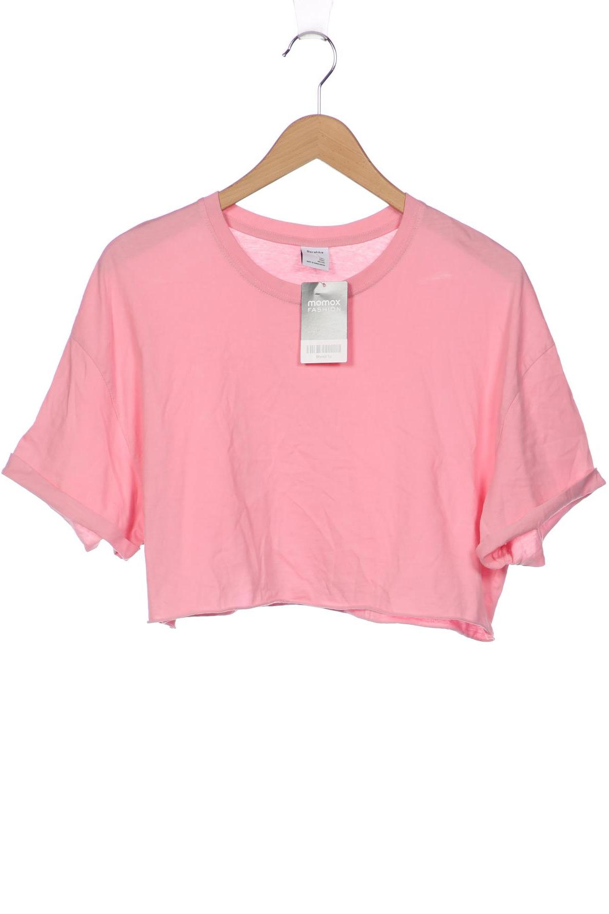 

bershka Damen T-Shirt, pink, Gr. 42