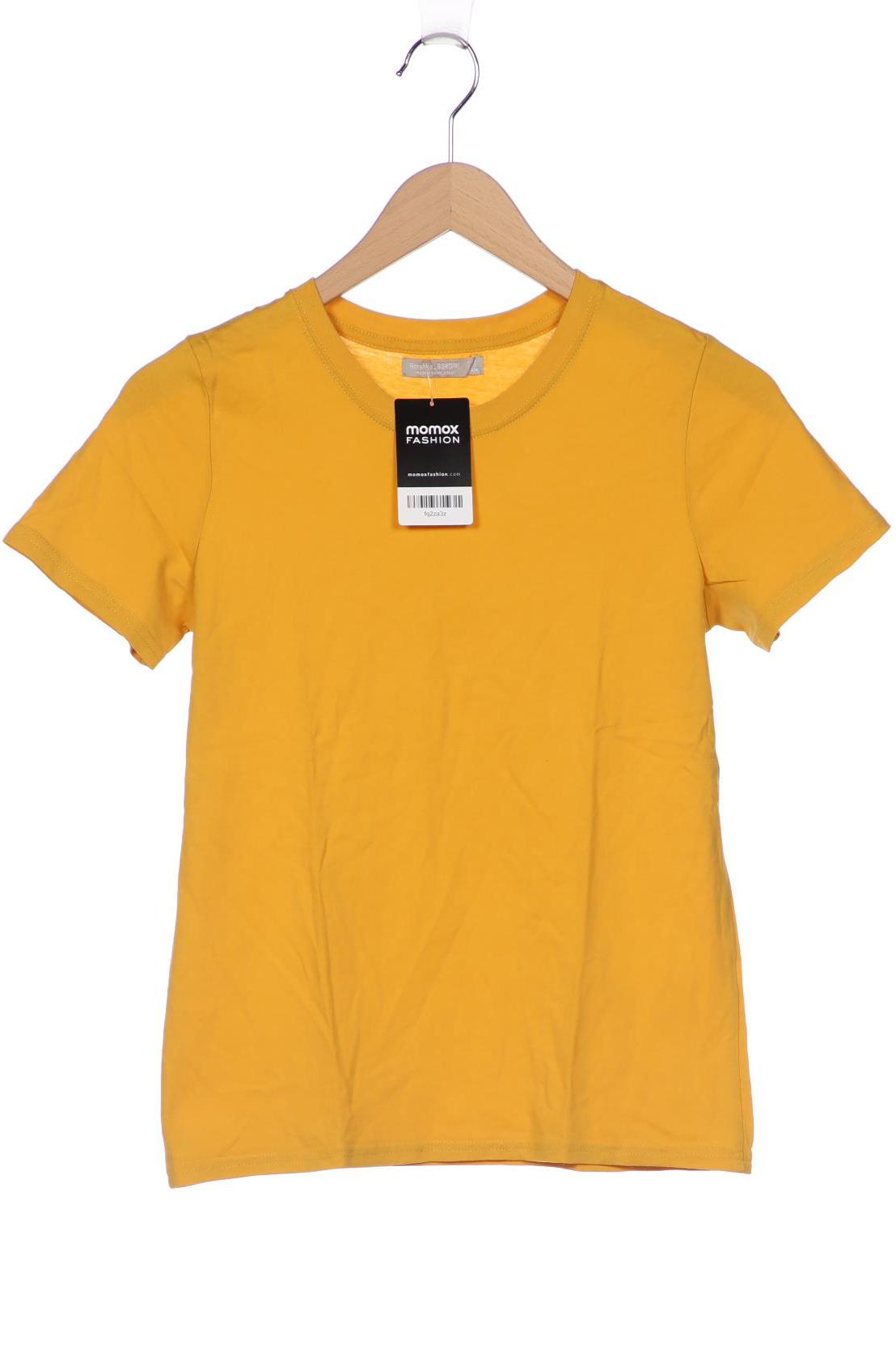 

bershka Damen T-Shirt, gelb, Gr. 36