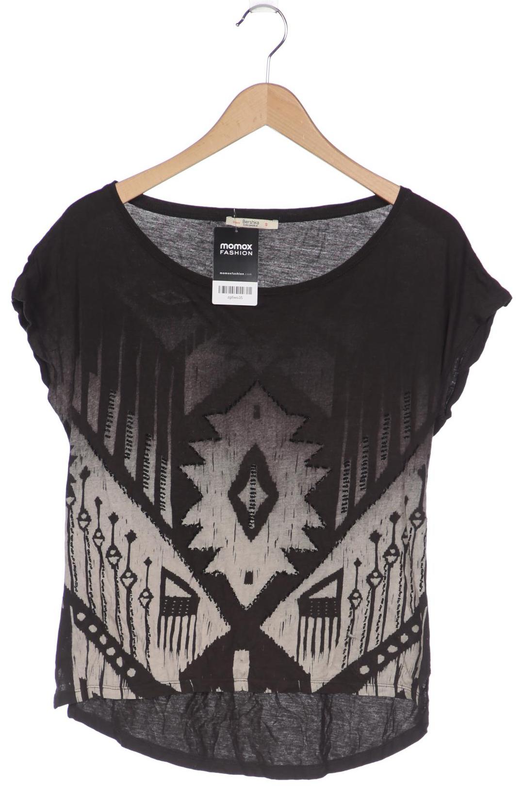 

bershka Damen T-Shirt, grau