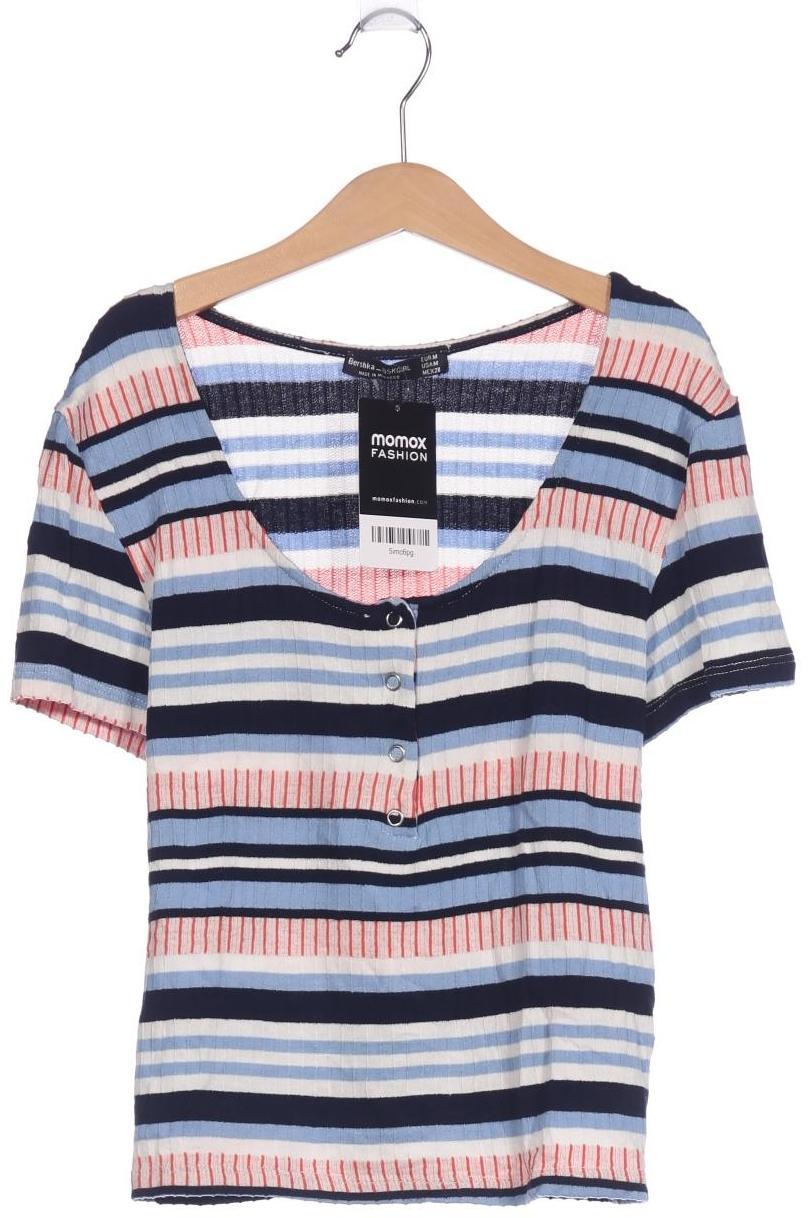 

bershka Damen T-Shirt, mehrfarbig, Gr. 38