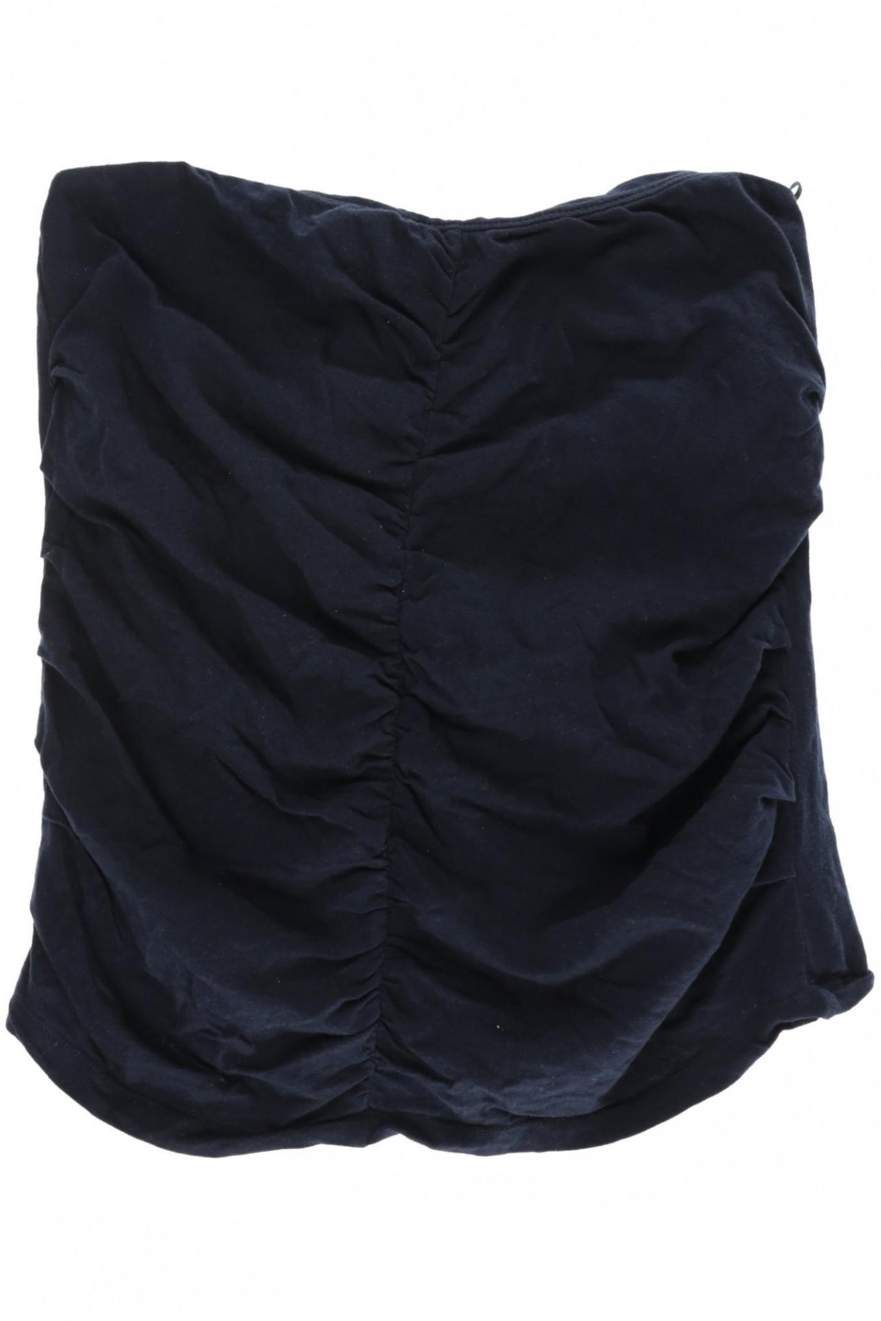 

bershka Damen Top, marineblau, Gr. 34