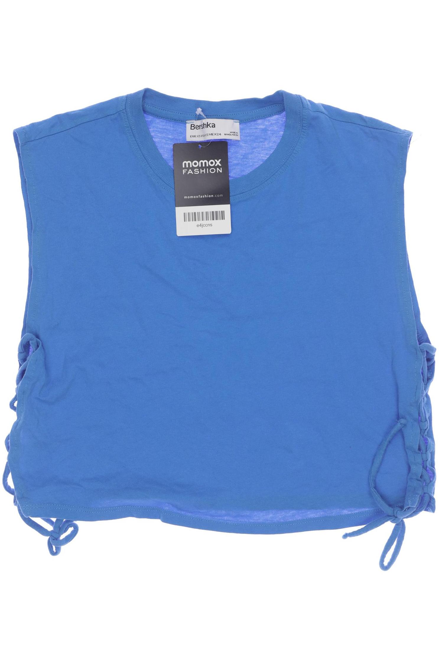 

bershka Damen Top, blau, Gr. 34