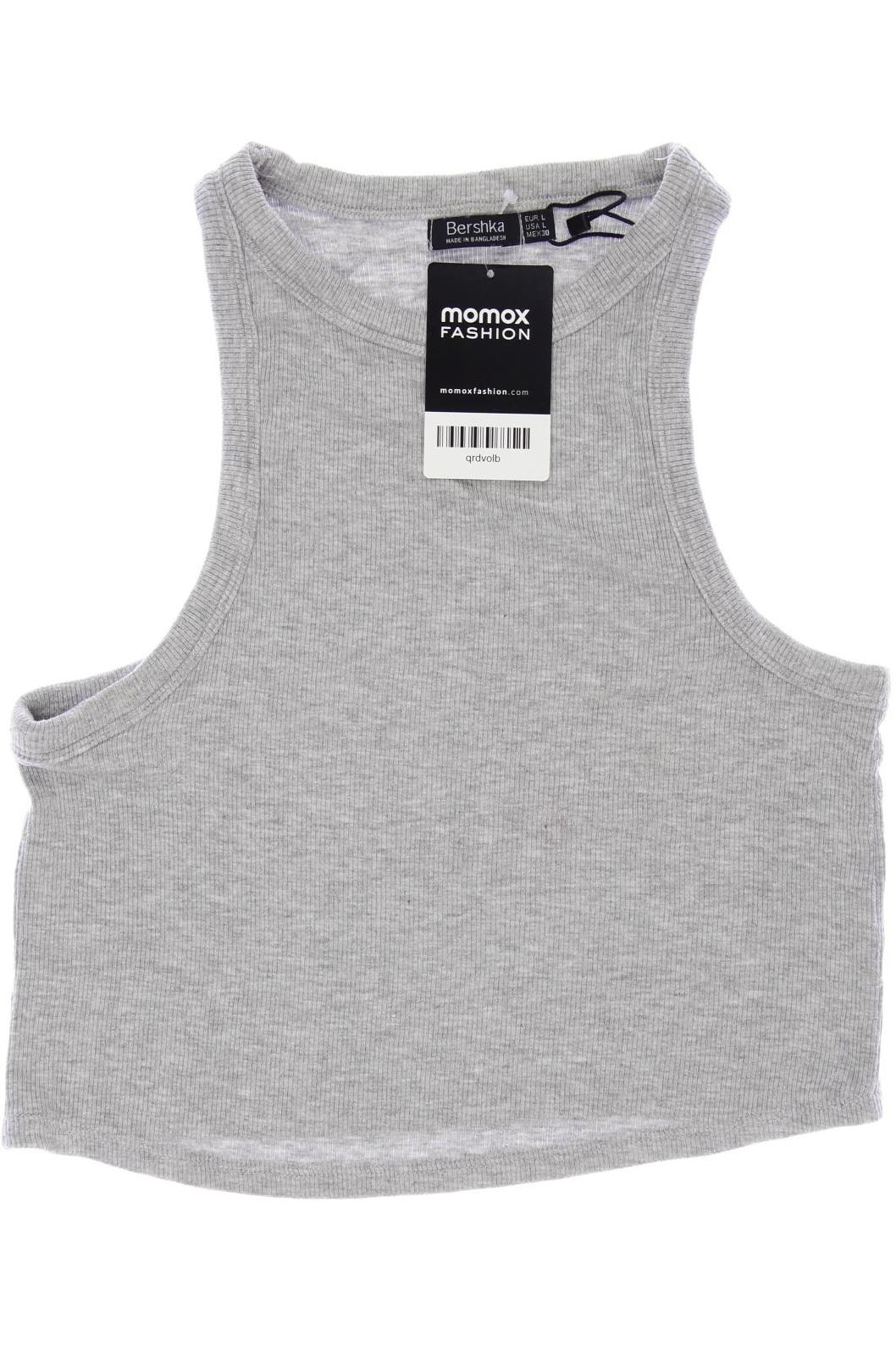 

bershka Damen Top, grau, Gr. 42
