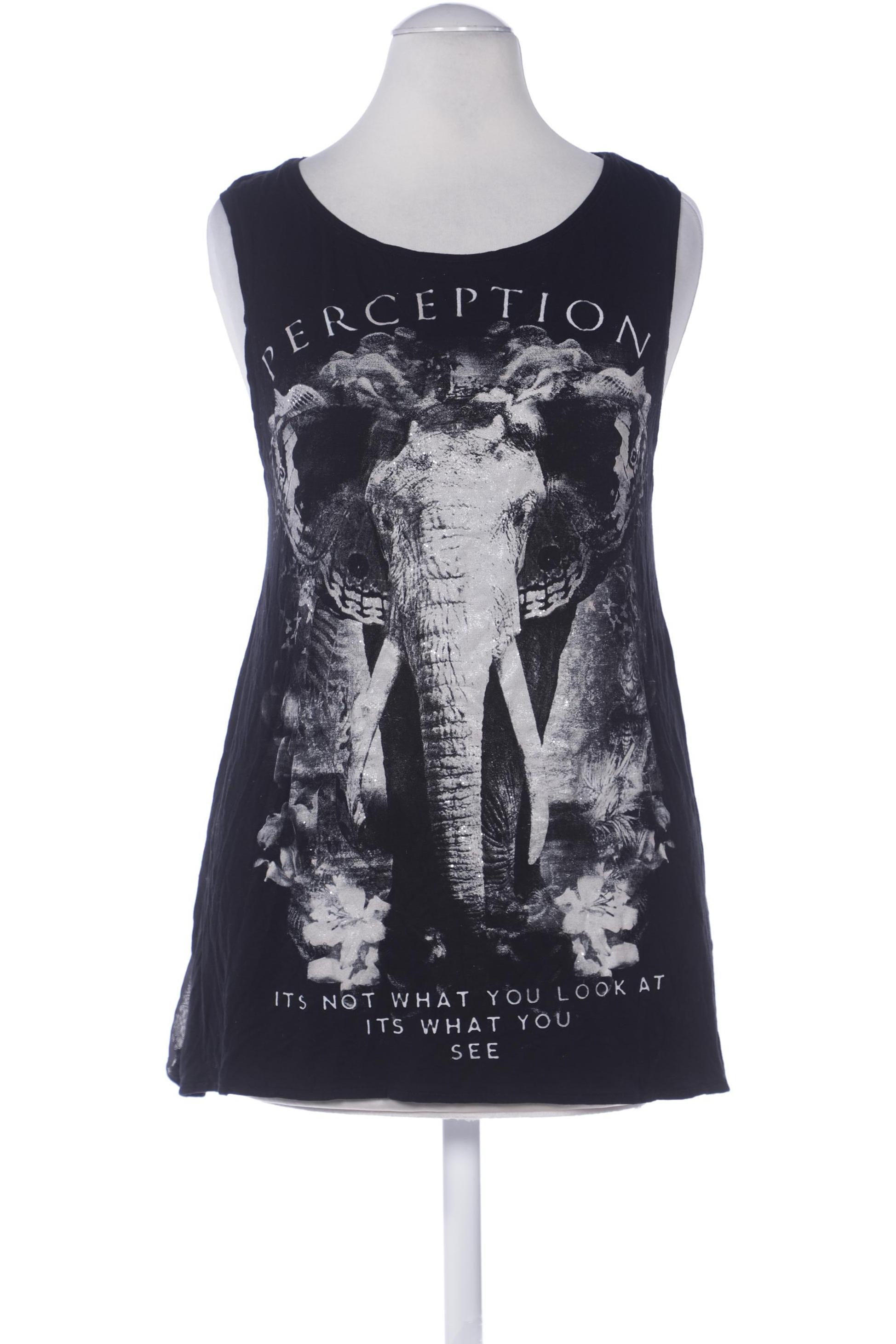 

bershka Damen Top, schwarz, Gr. 36