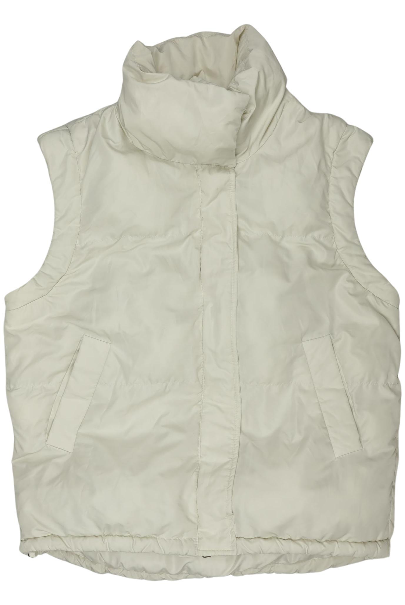 

bershka Damen Weste, cremeweiß, Gr. 38