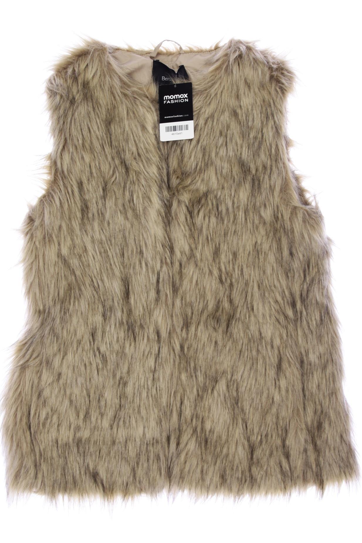 

bershka Damen Weste, beige, Gr. 36