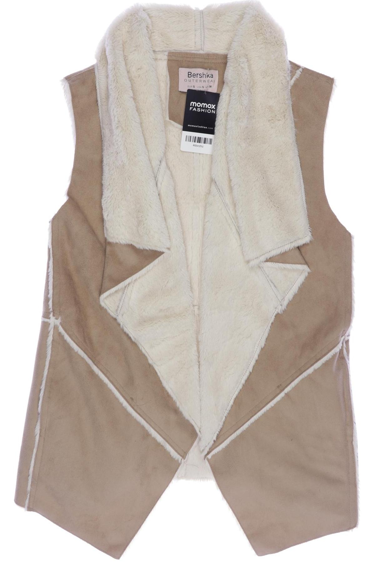 

bershka Damen Weste, braun, Gr. 36