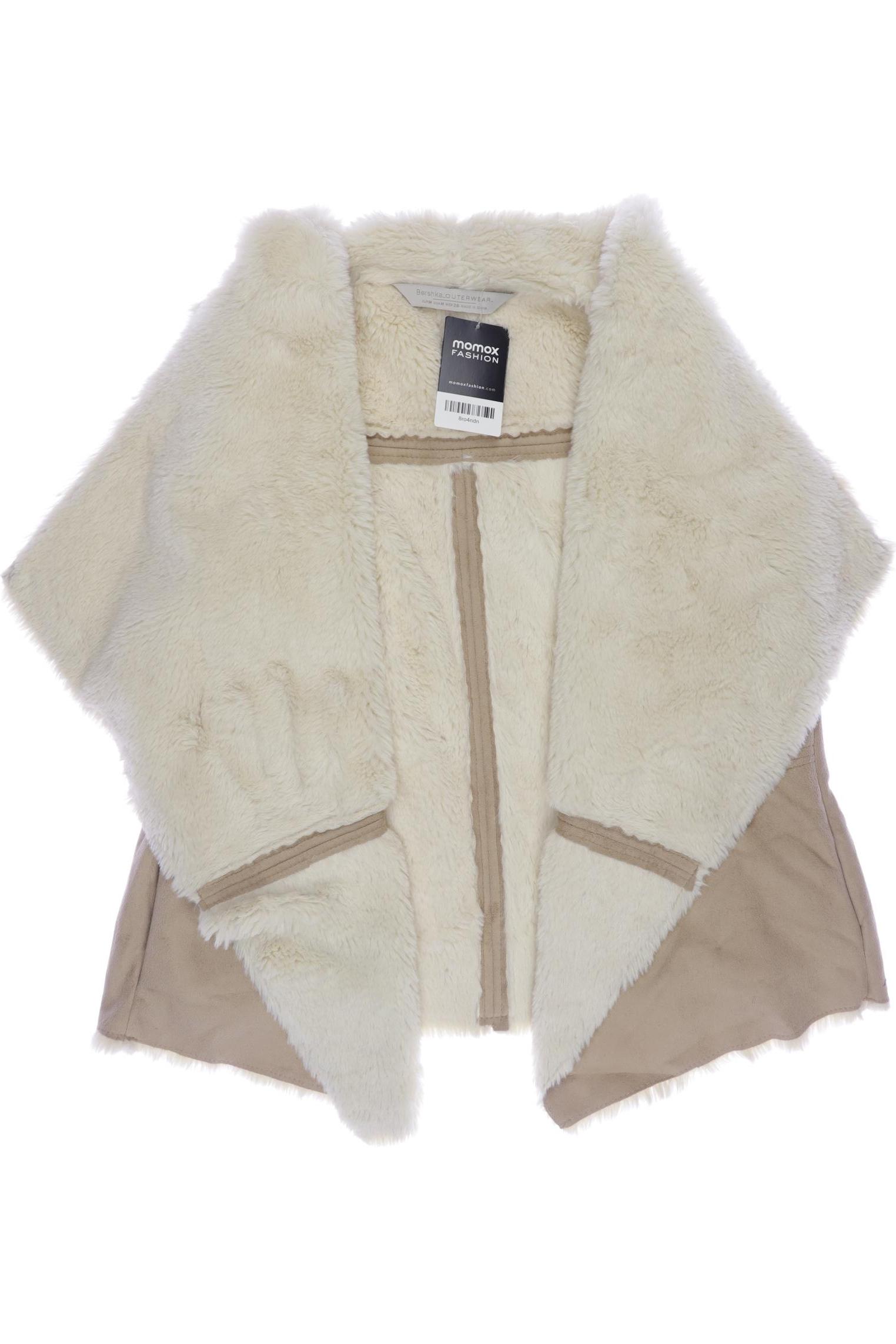 

bershka Damen Weste, beige, Gr. 38