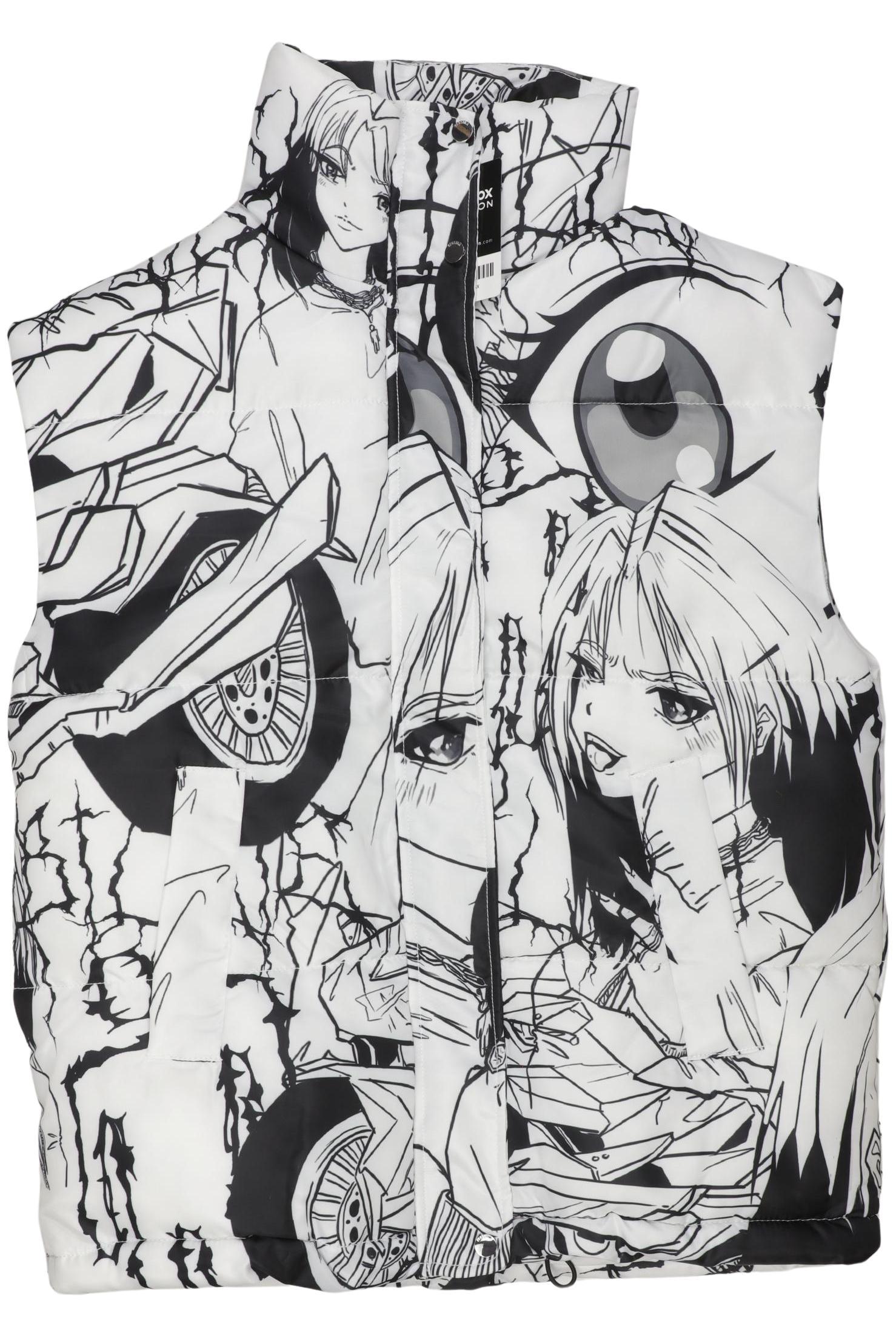 

bershka Damen Weste, weiß, Gr. 34