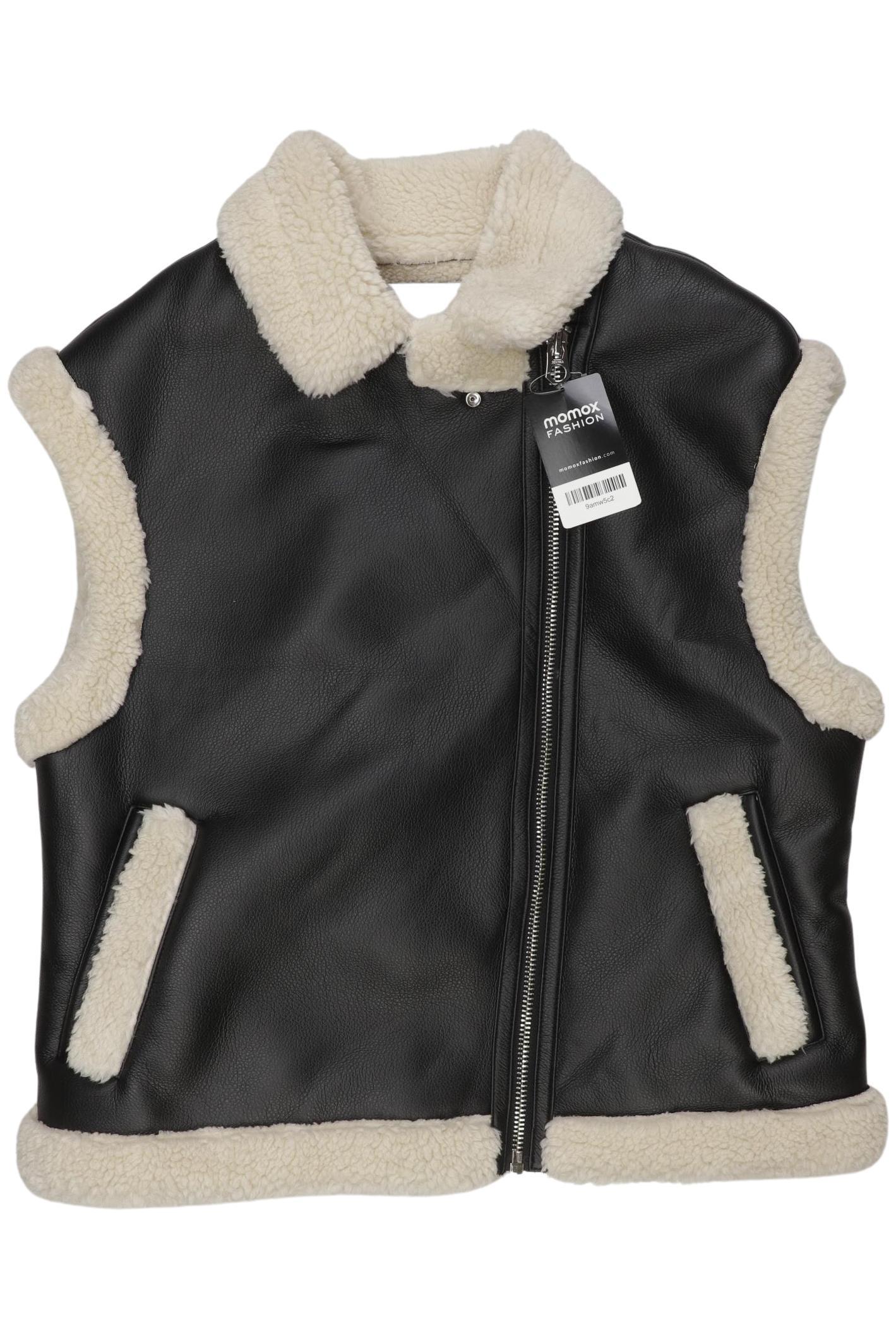 

bershka Damen Weste, schwarz, Gr. 38