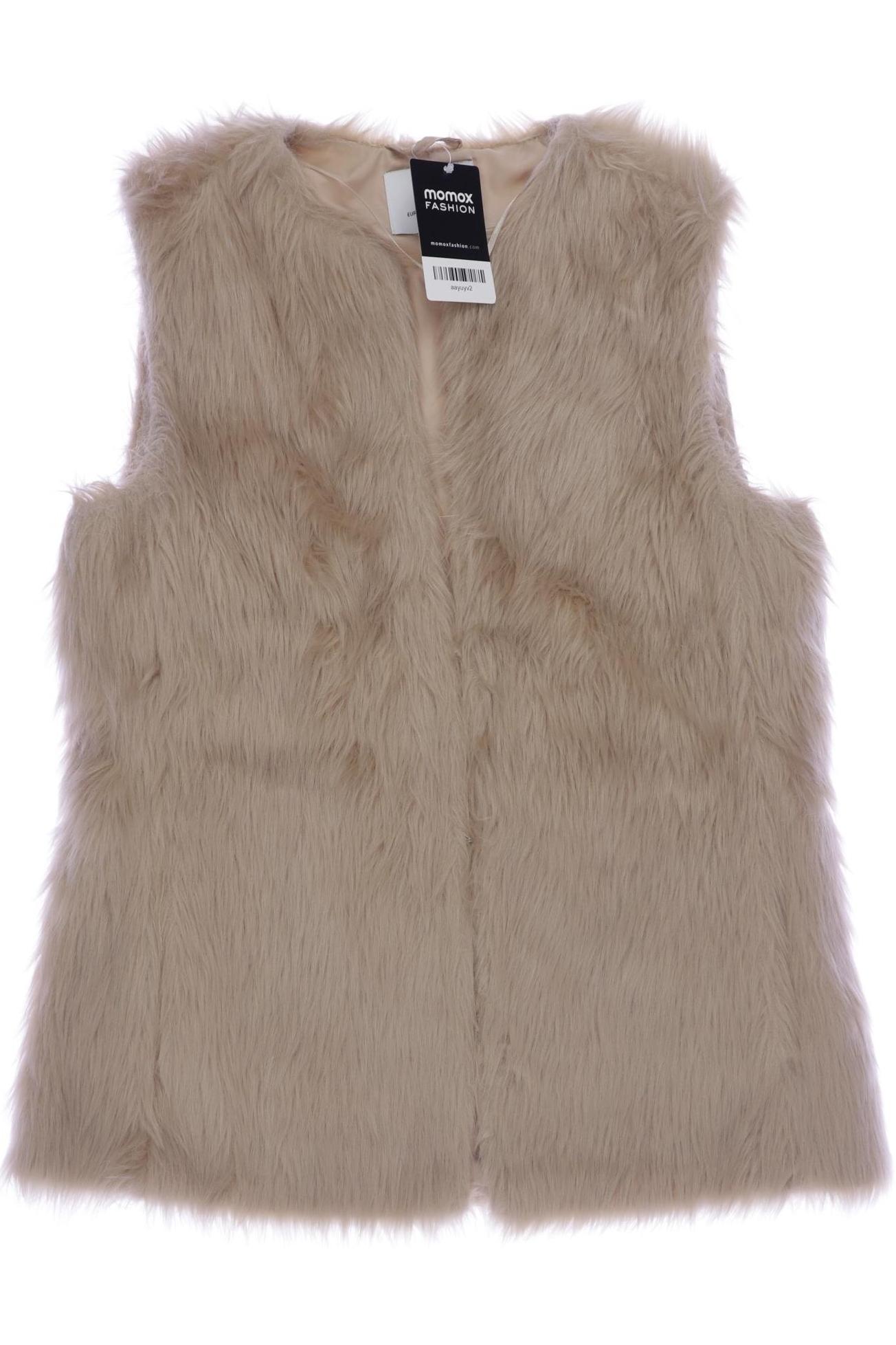 

bershka Damen Weste, beige, Gr. 38