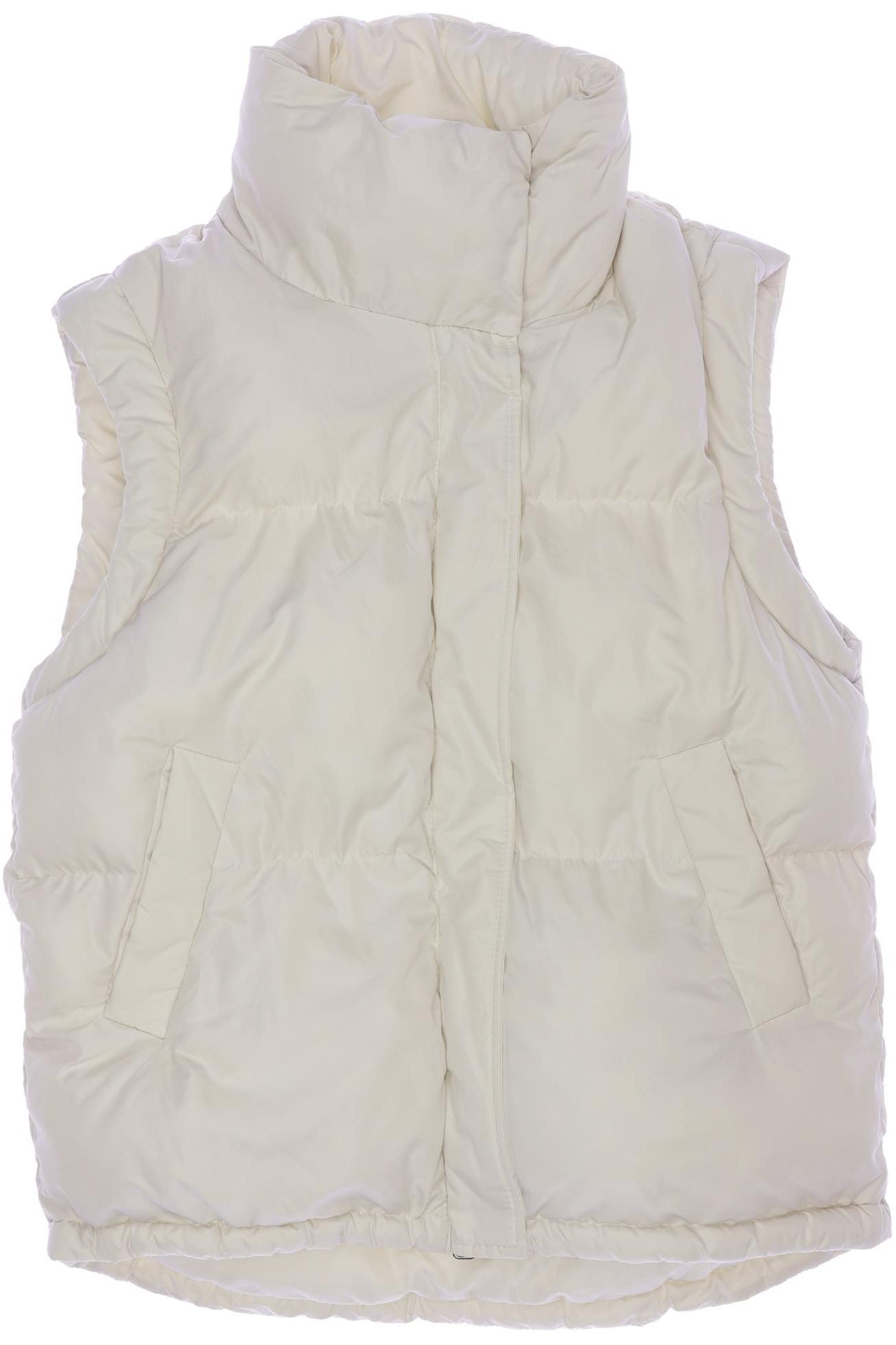 

bershka Damen Weste, weiß, Gr. 38