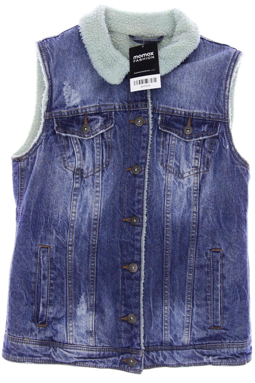 

bershka Damen Weste, blau