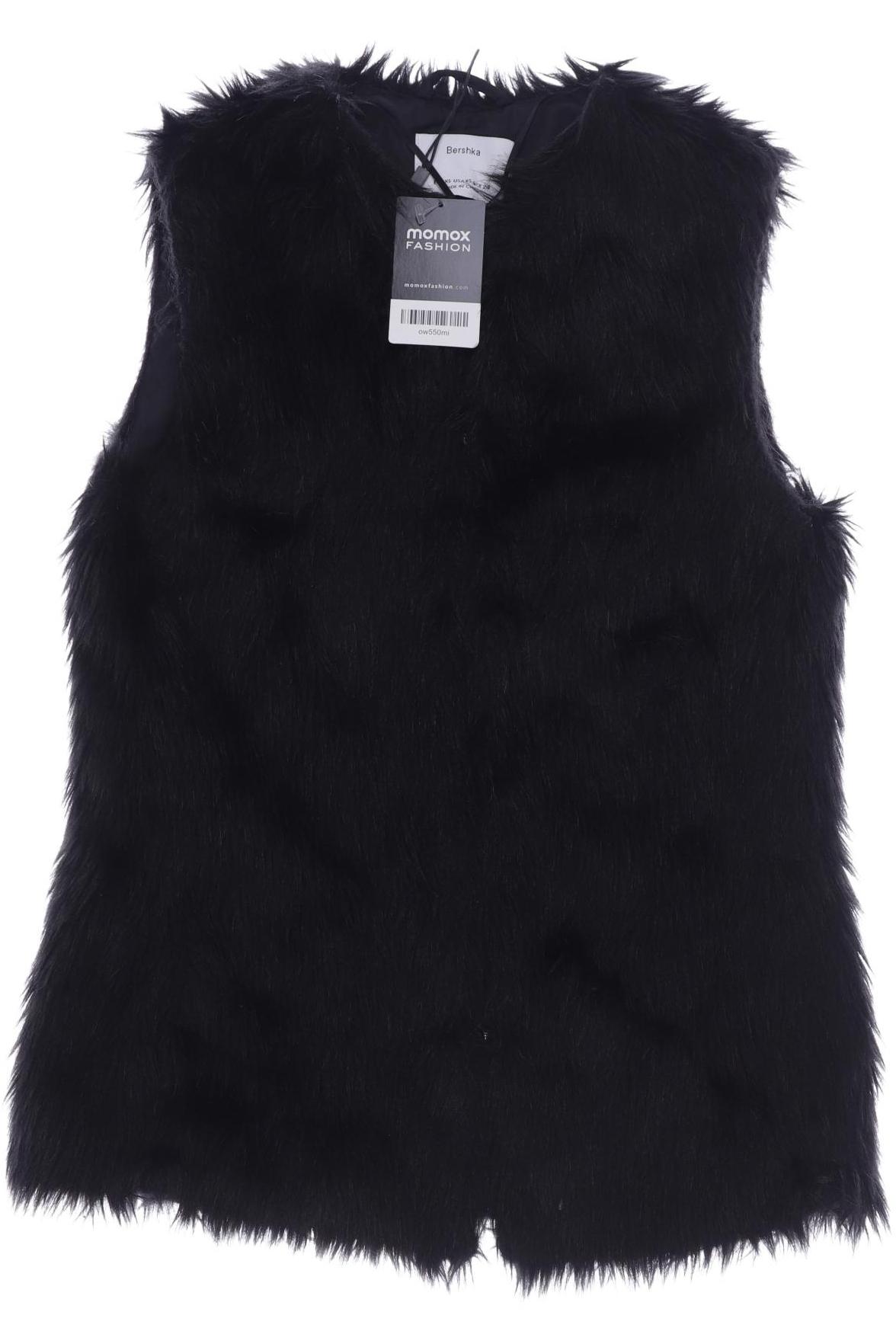 

bershka Damen Weste, schwarz, Gr. 34
