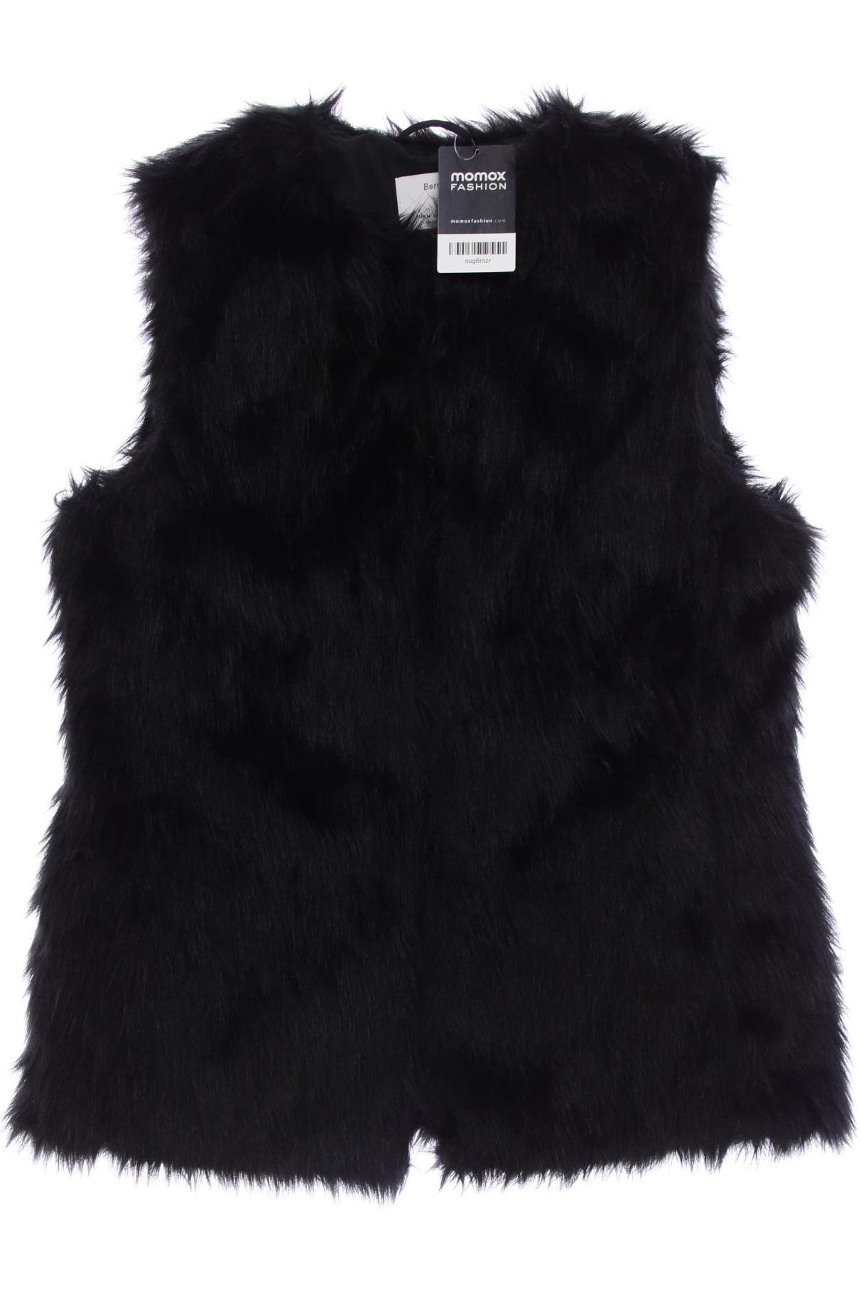 

bershka Damen Weste, schwarz, Gr. 38