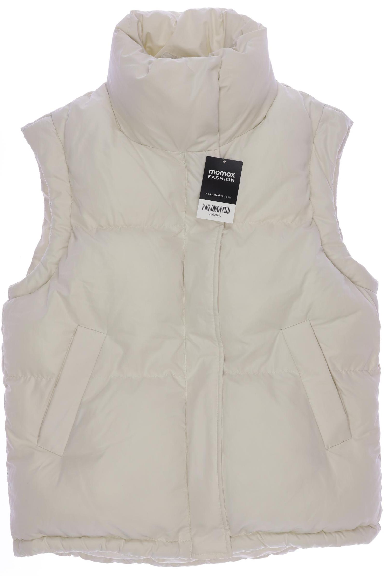 

bershka Damen Weste, cremeweiß, Gr. 36