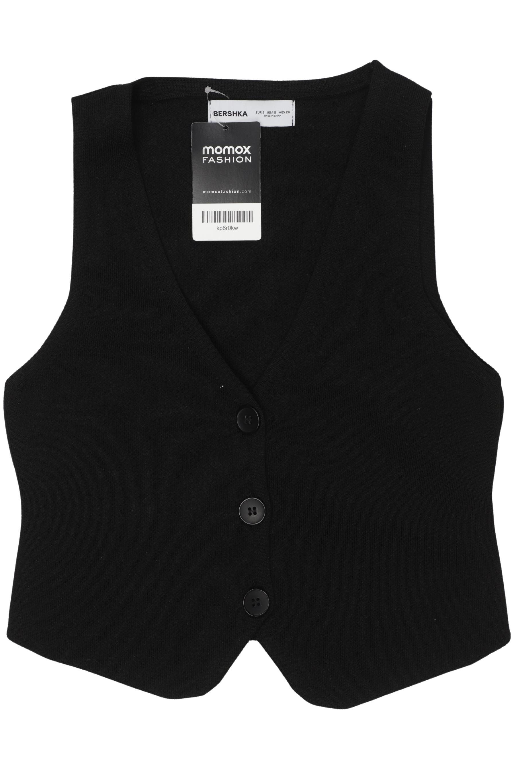 

bershka Damen Weste, schwarz, Gr. 36