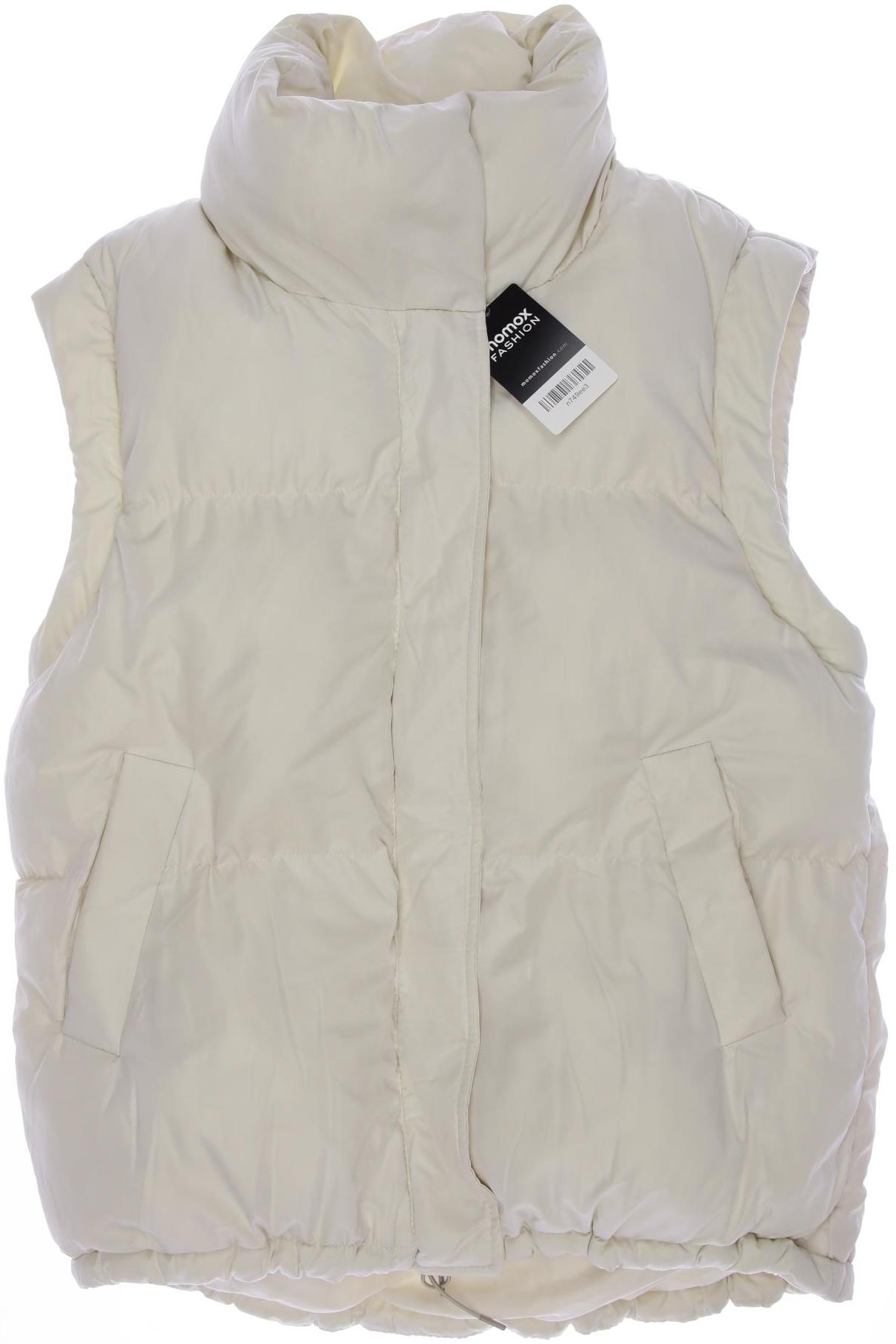 

bershka Damen Weste, cremeweiß, Gr. 38