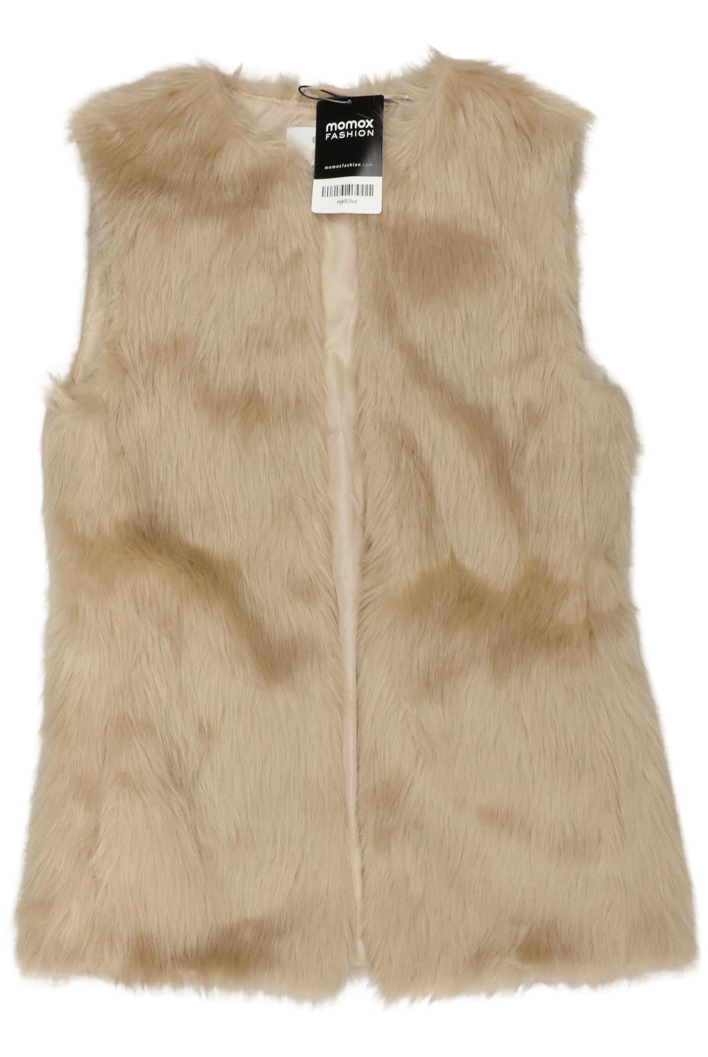 

bershka Damen Weste, beige, Gr. 34