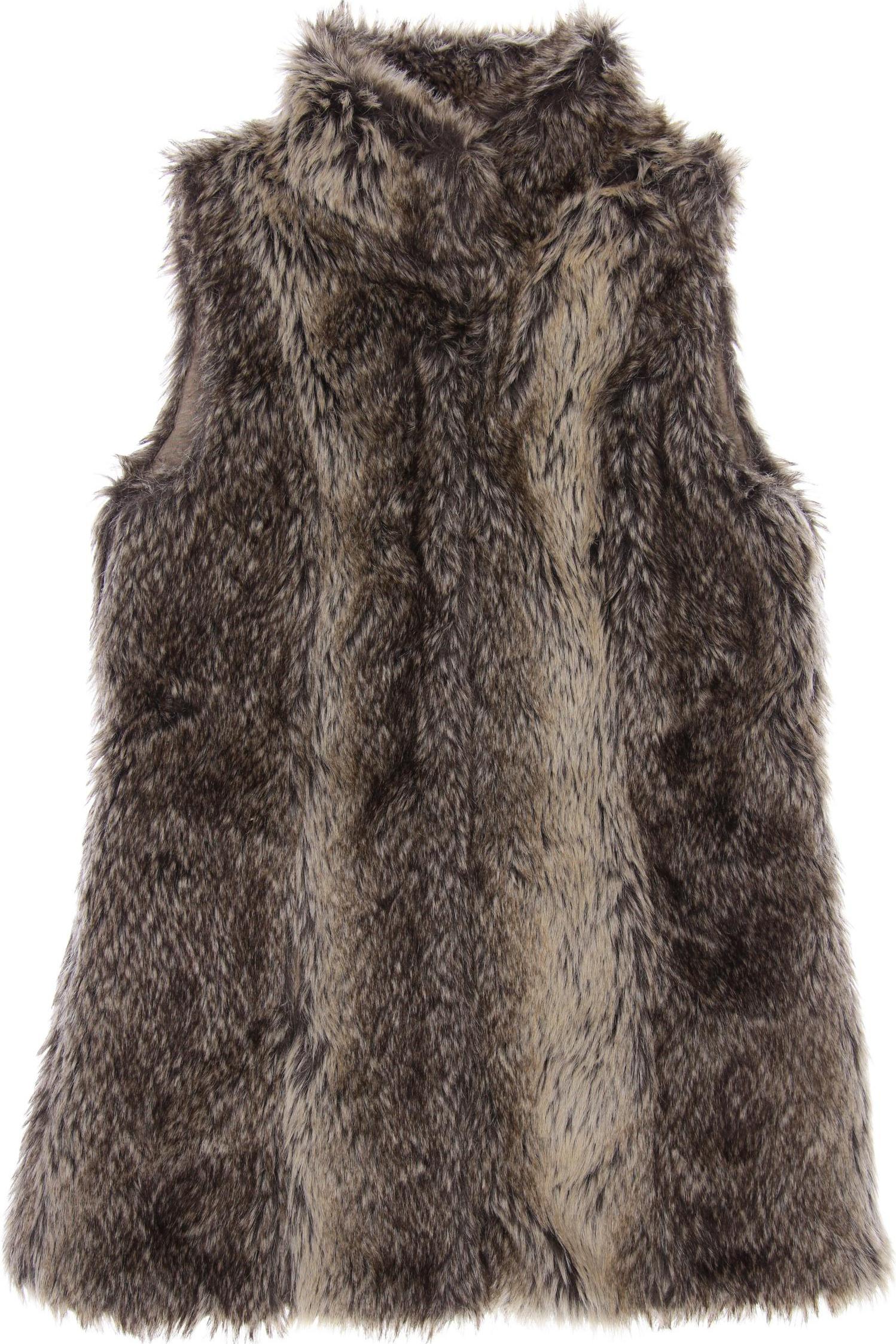 

bershka Damen Weste, braun, Gr. 34