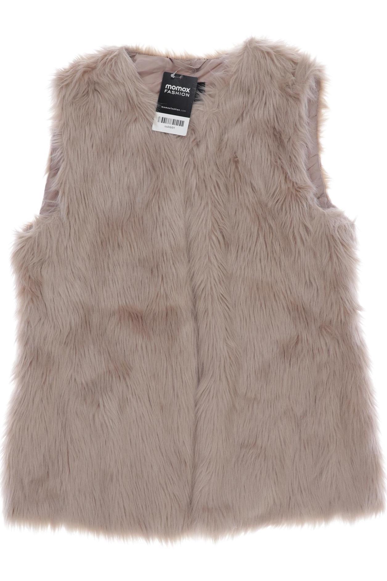 

bershka Damen Weste, beige, Gr. 38