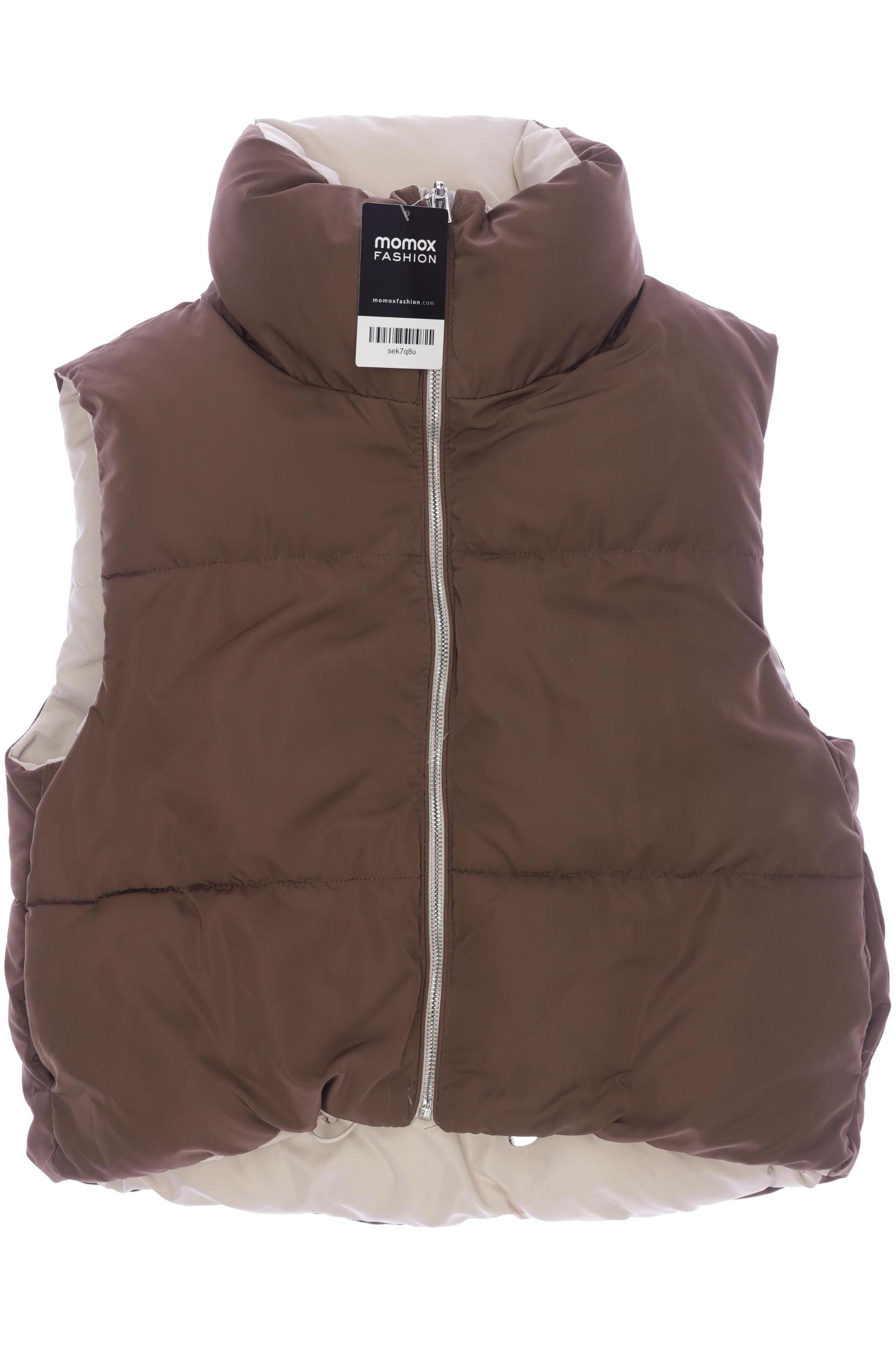 

bershka Damen Weste, braun, Gr. 36