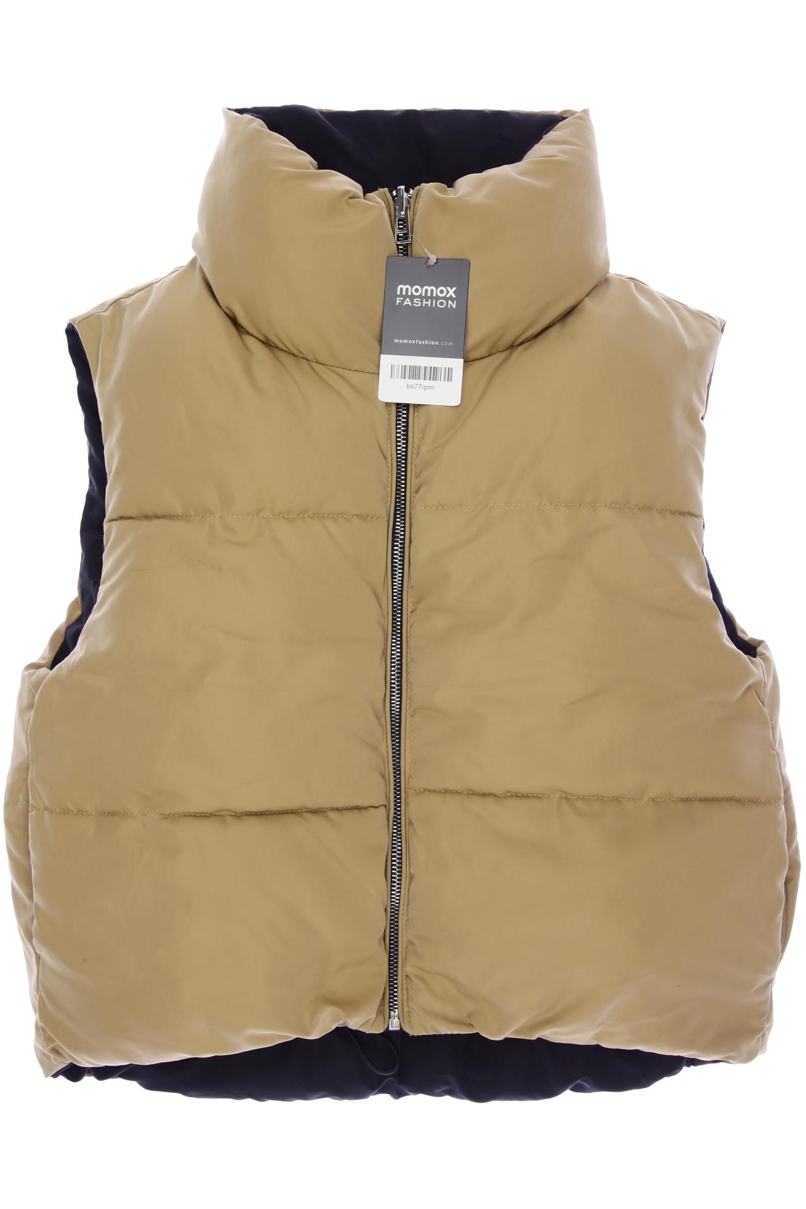 

bershka Damen Weste, beige, Gr. 34