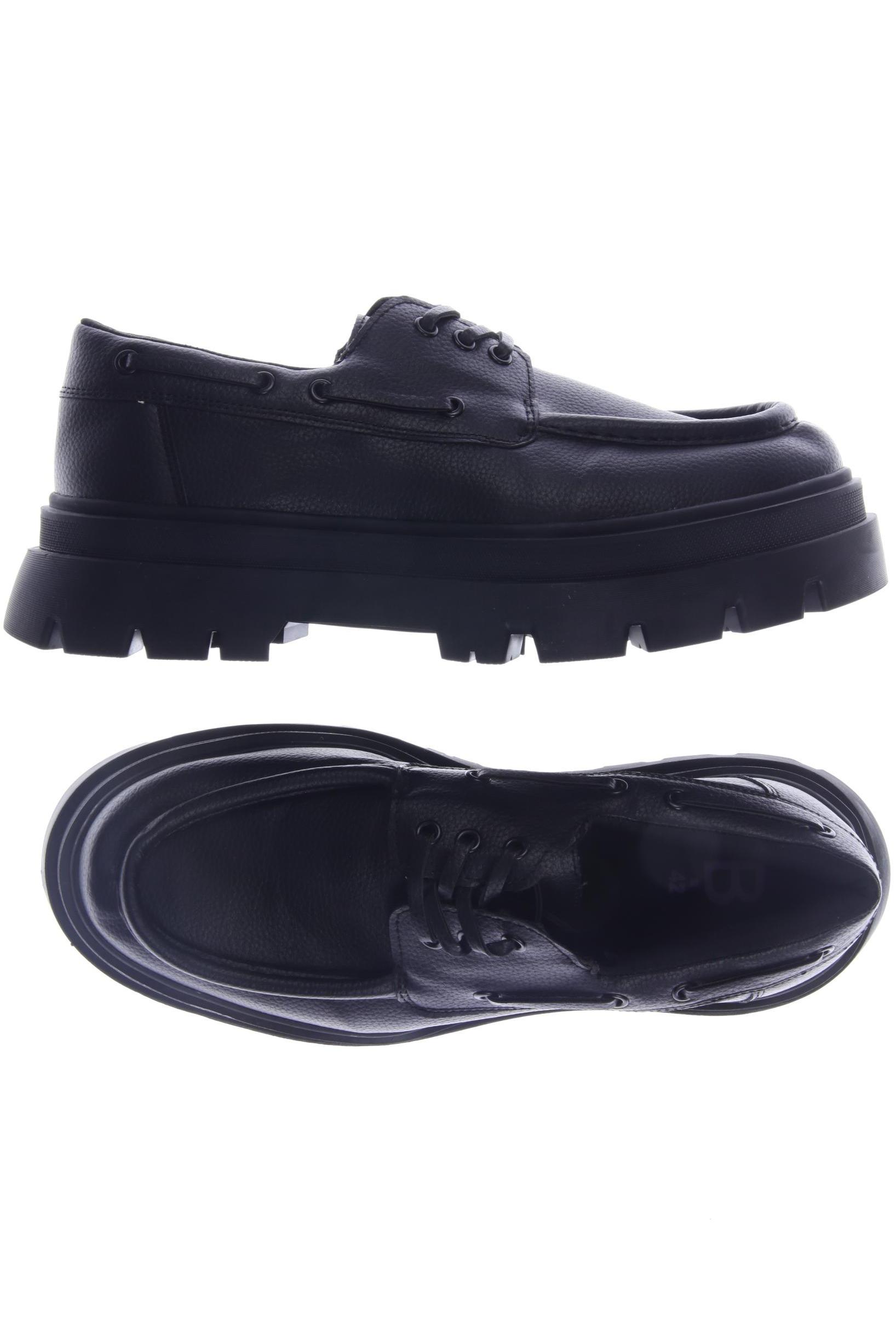 

bershka Herren Halbschuh, schwarz