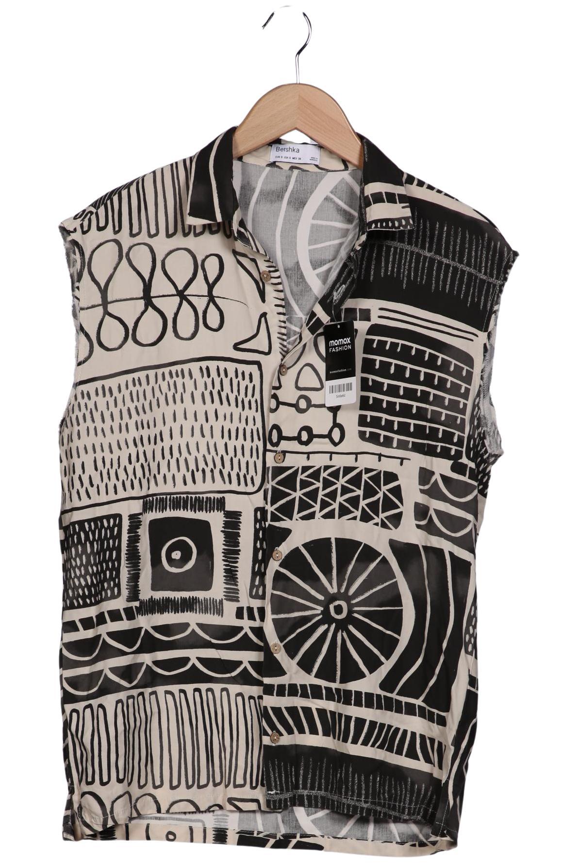 

bershka Herren Hemd, grau, Gr. 46