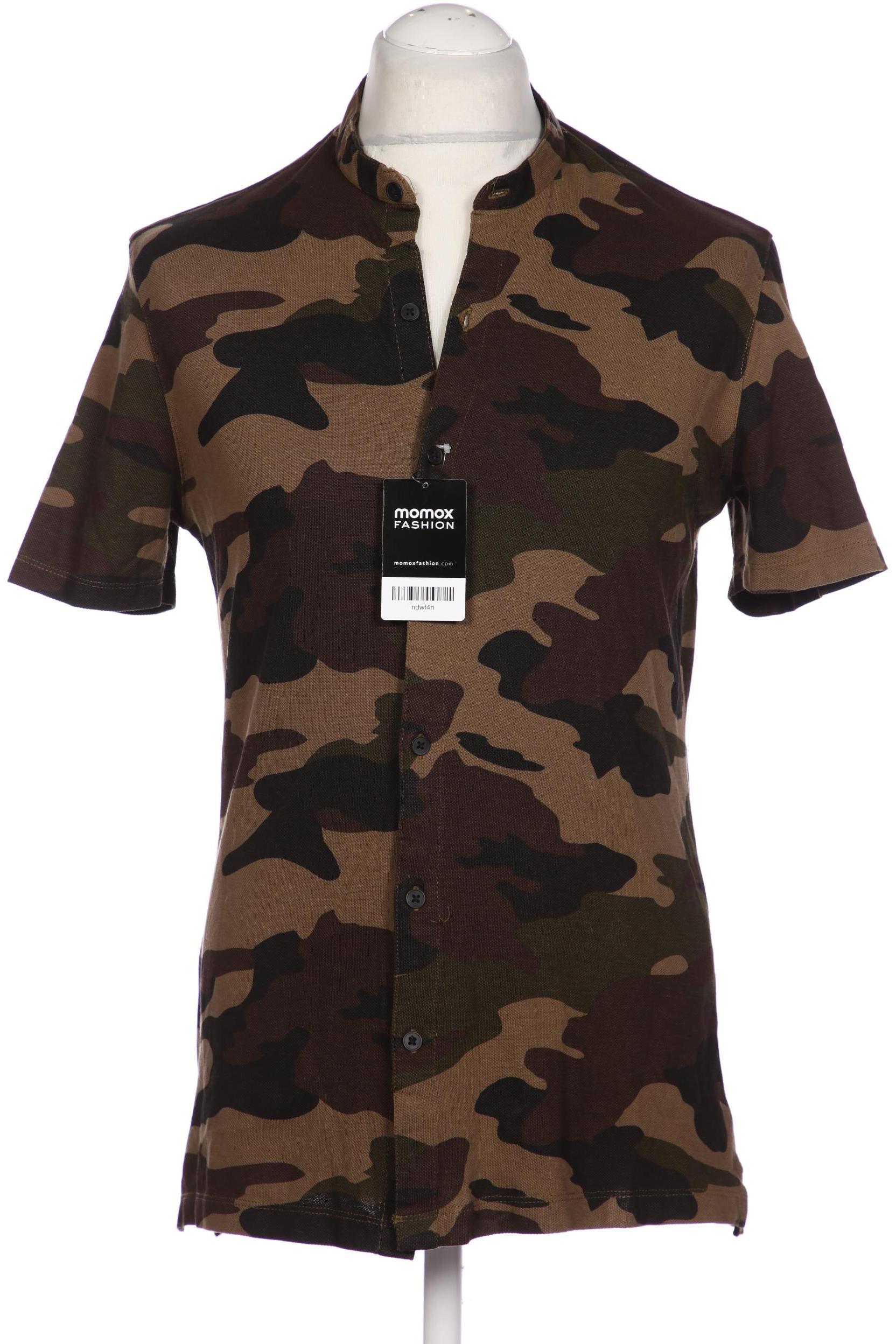 

bershka Herren Hemd, braun, Gr. 52