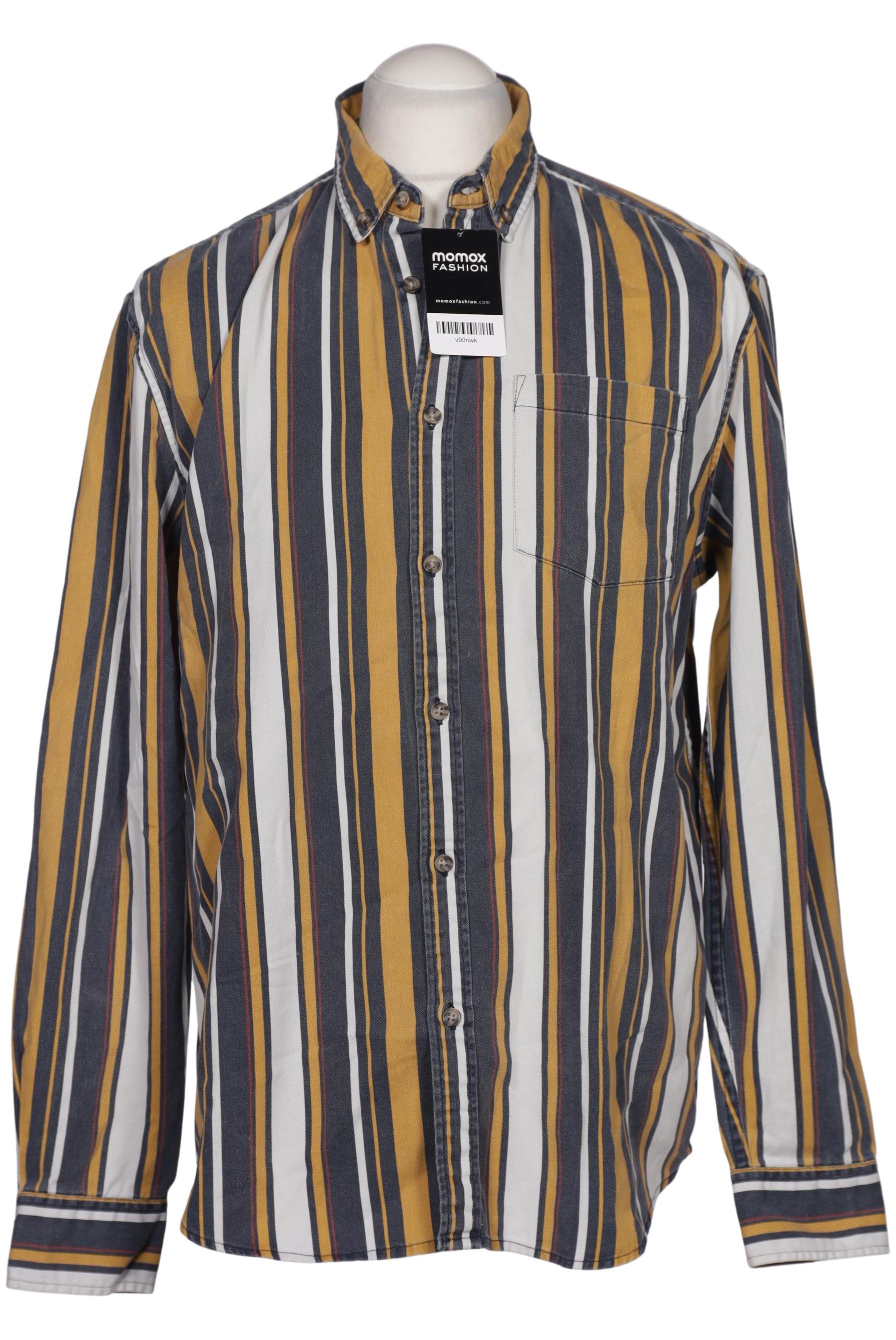 

bershka Herren Hemd, marineblau, Gr. 52