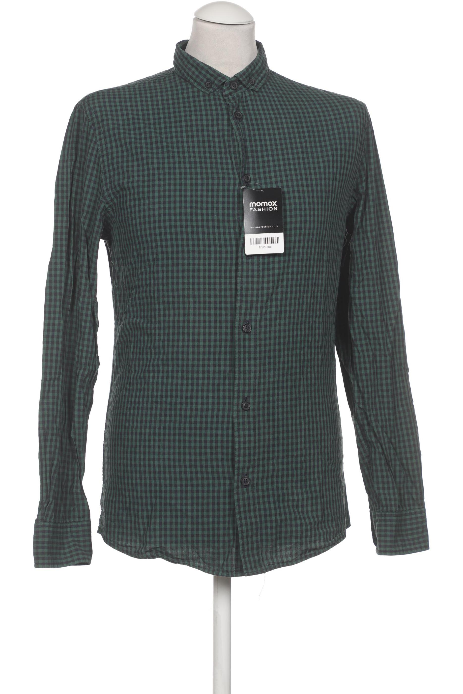 Thumbnail - bershka Herren Hemd, grün, Gr. 46