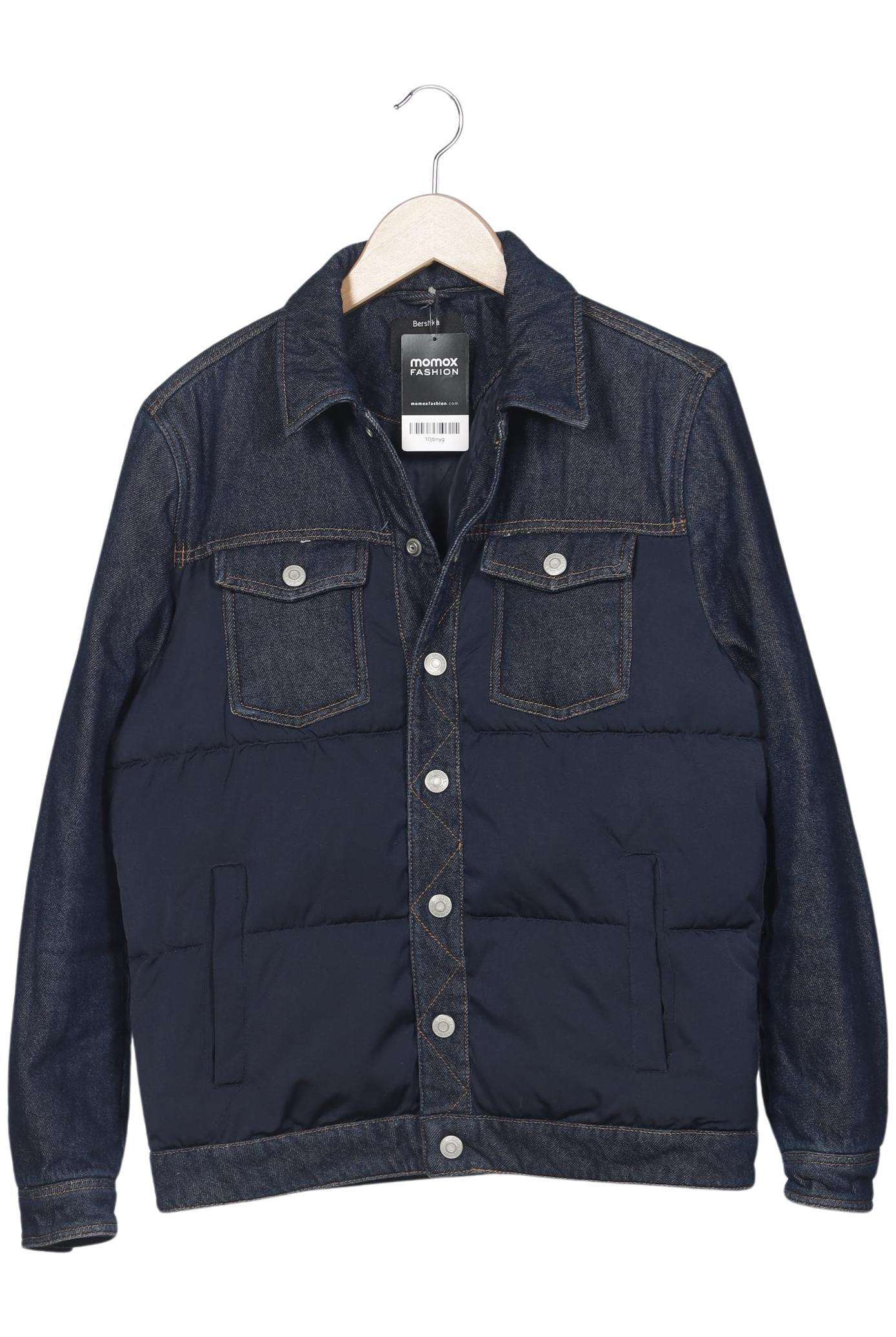 

bershka Herren Jacke, marineblau, Gr. 46