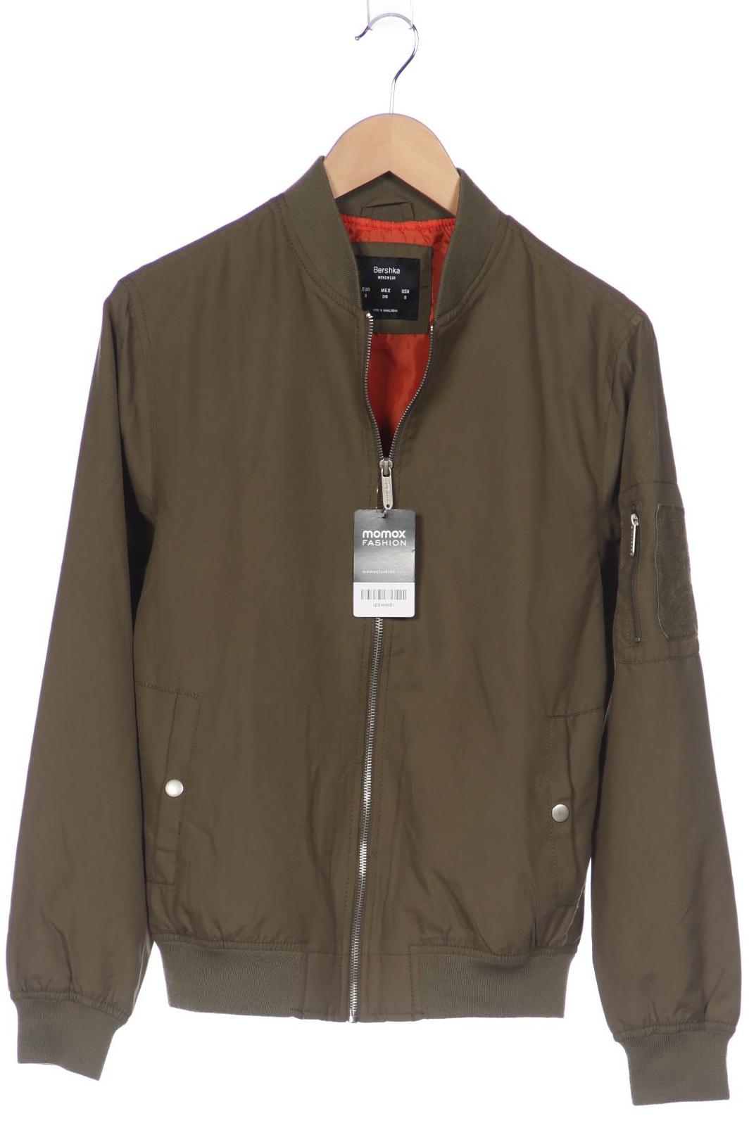 

bershka Herren Jacke, grün, Gr. 46