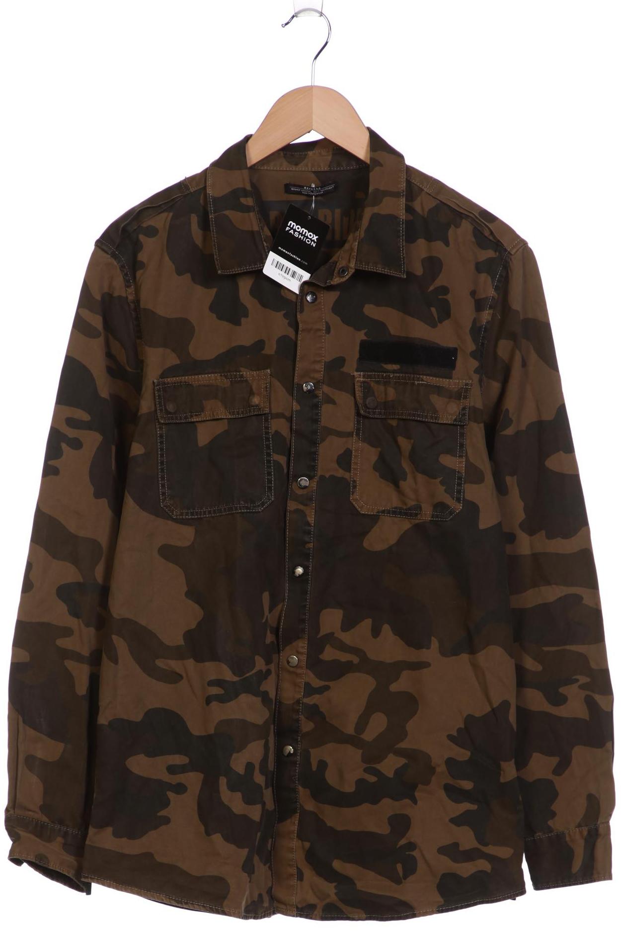 

bershka Herren Jacke, grün, Gr. 52