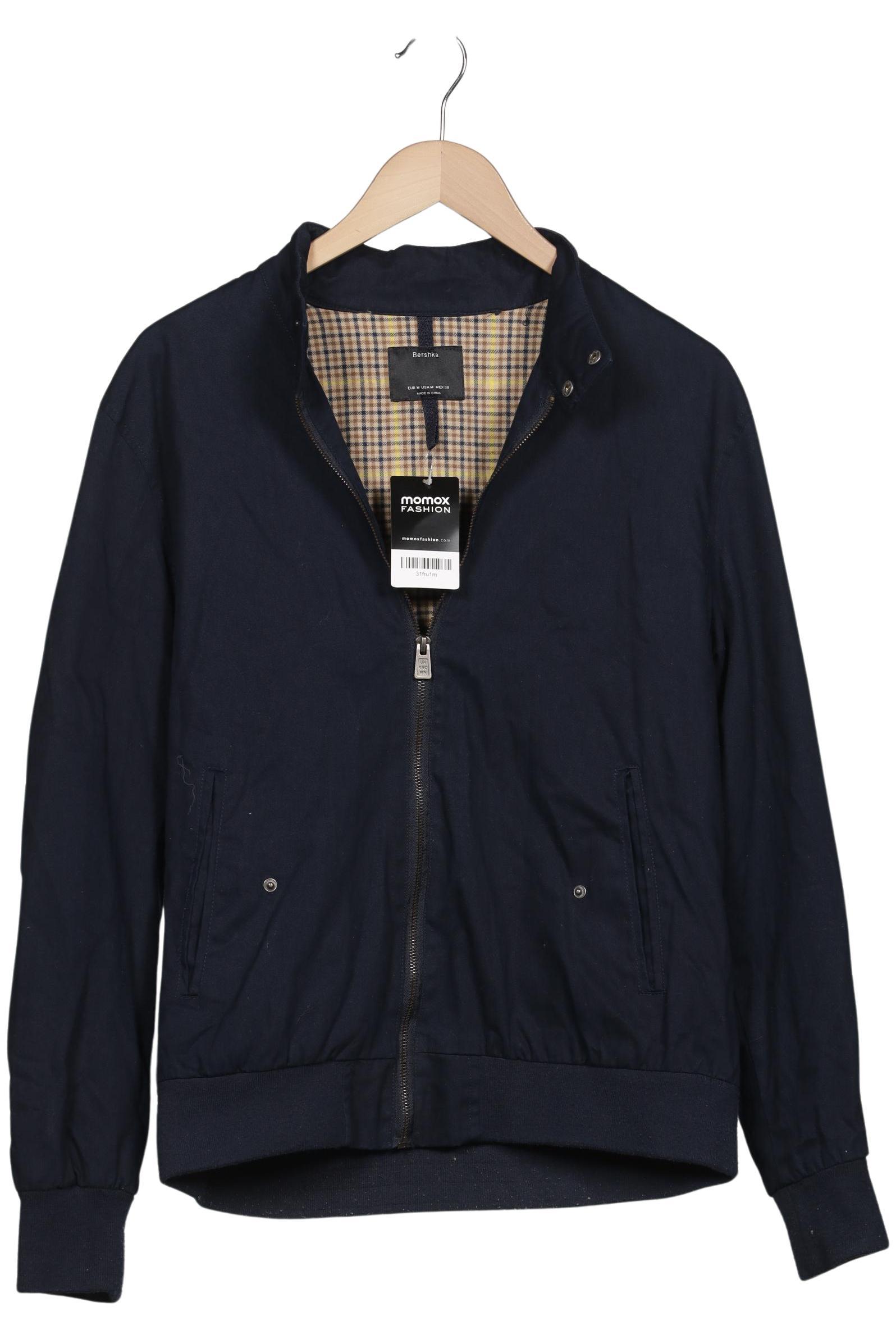 

bershka Herren Jacke, marineblau, Gr. 48