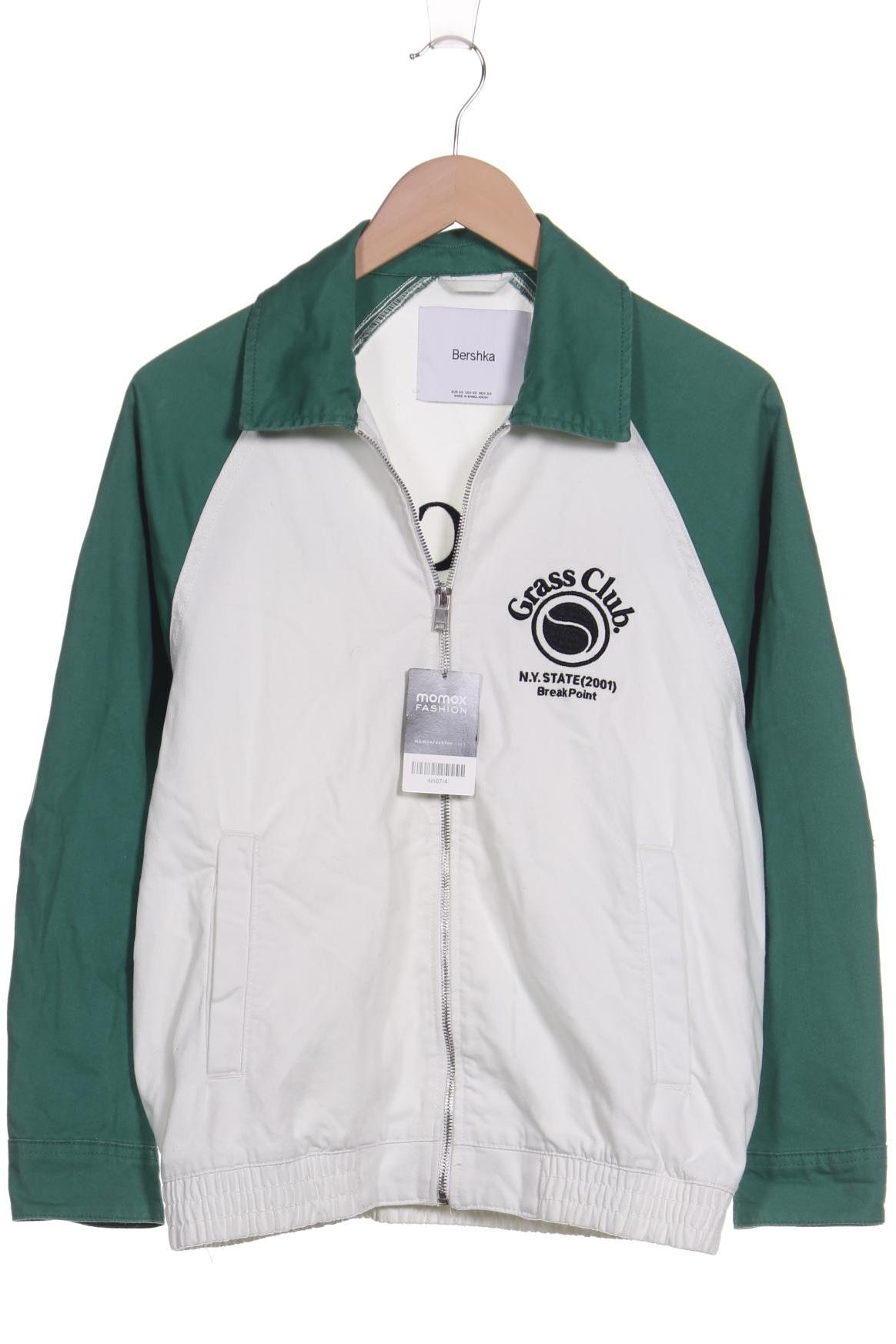 

bershka Herren Jacke, weiß, Gr. 44