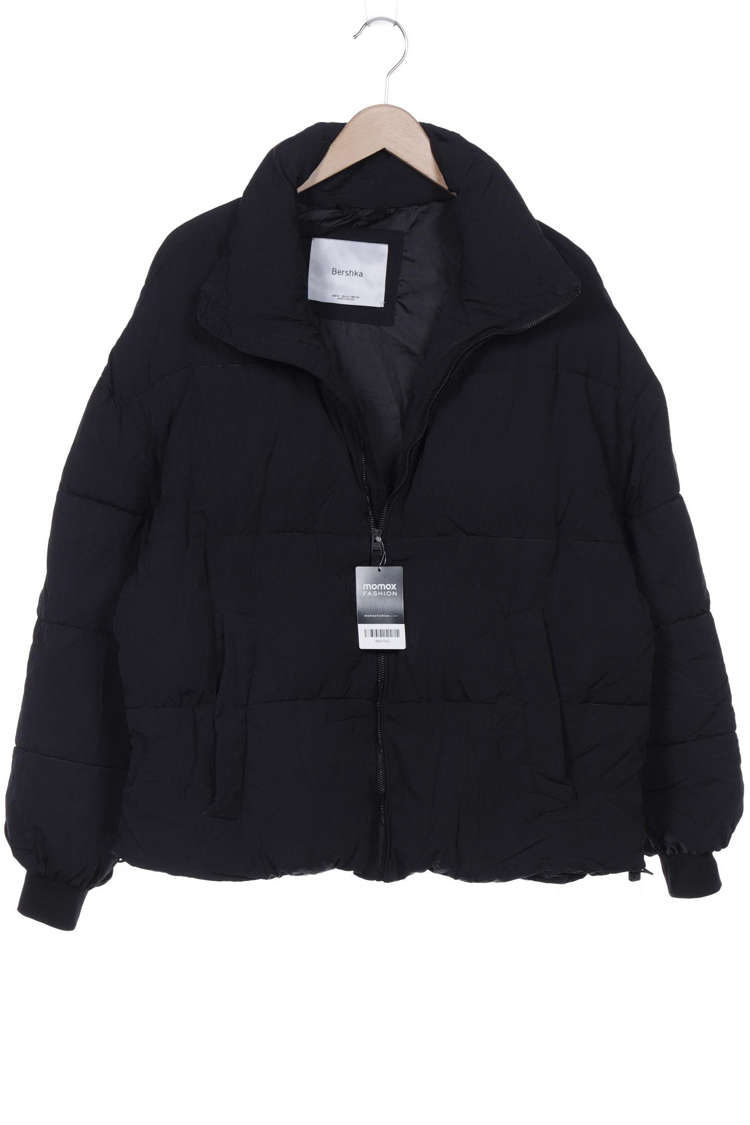 

bershka Herren Jacke, schwarz, Gr. 48