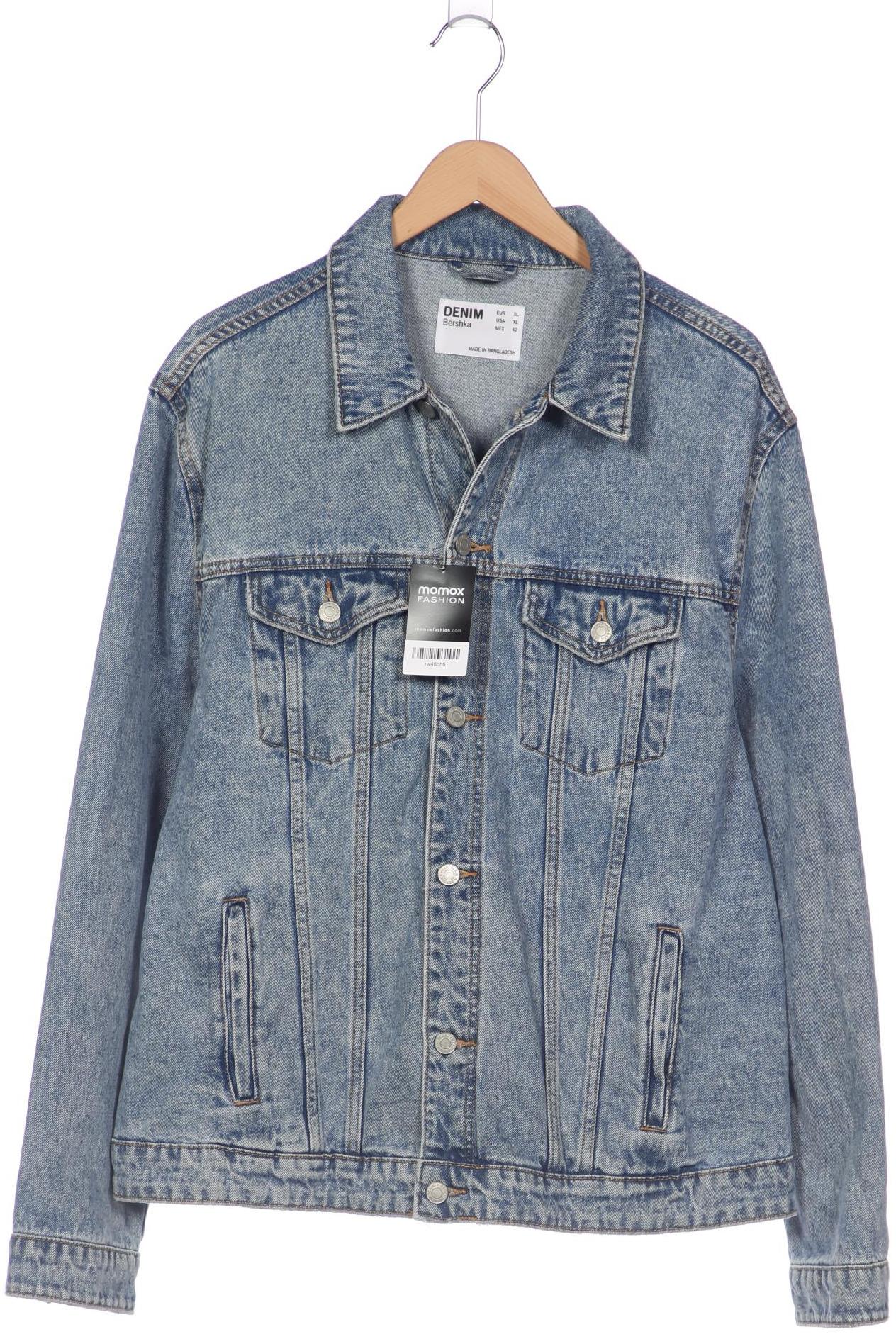 

bershka Herren Jacke, blau, Gr. 54